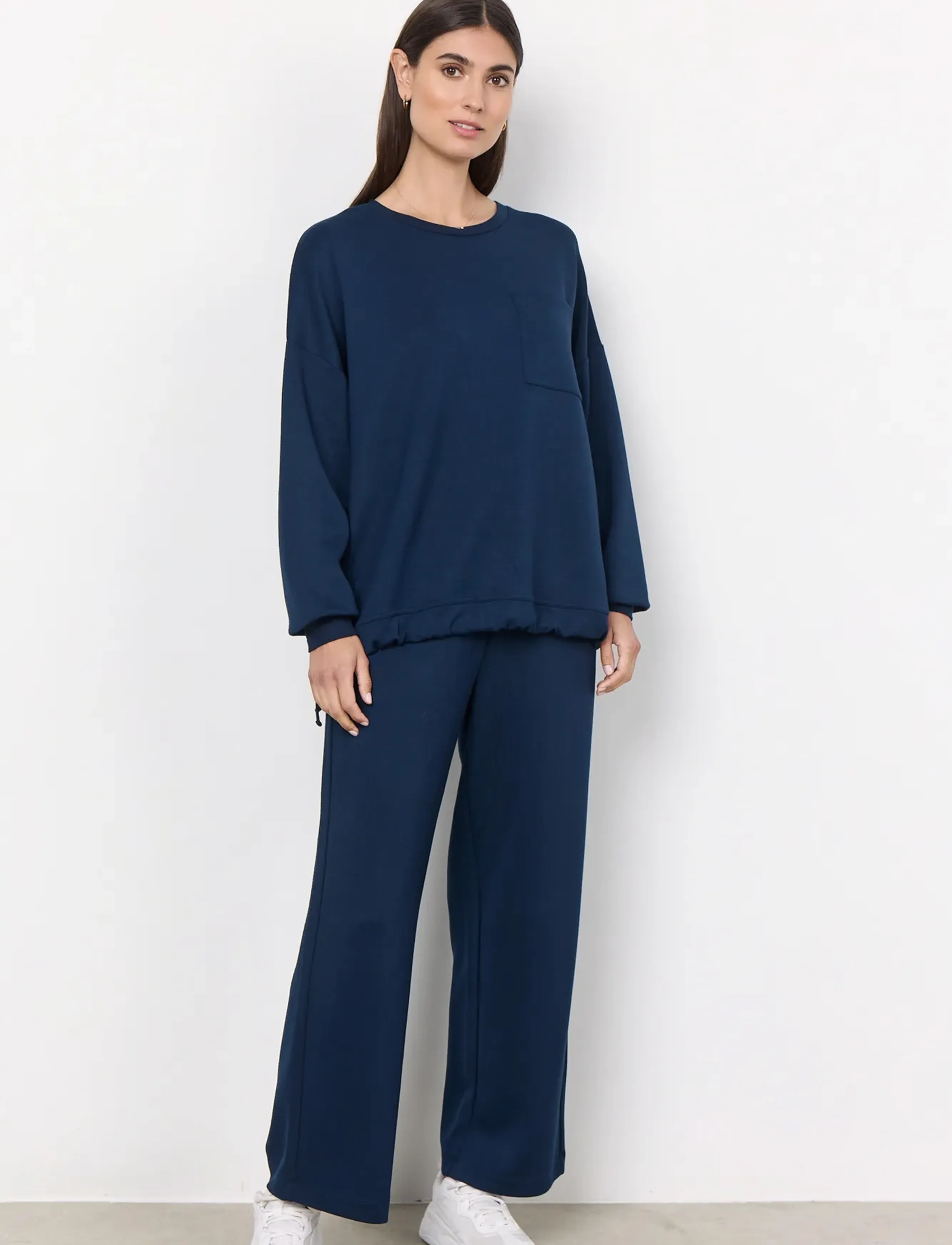 Soyaconcept Sc-Banu, L, Navy, Bukser > Joggers, Dame