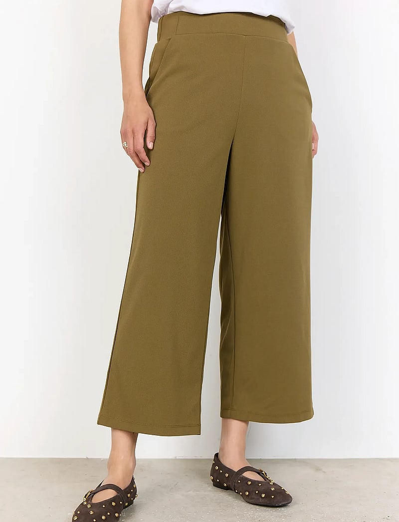 Soyaconcept - SC-SIHAM - hosen mit weitem bein - 7230 misty olive - 4