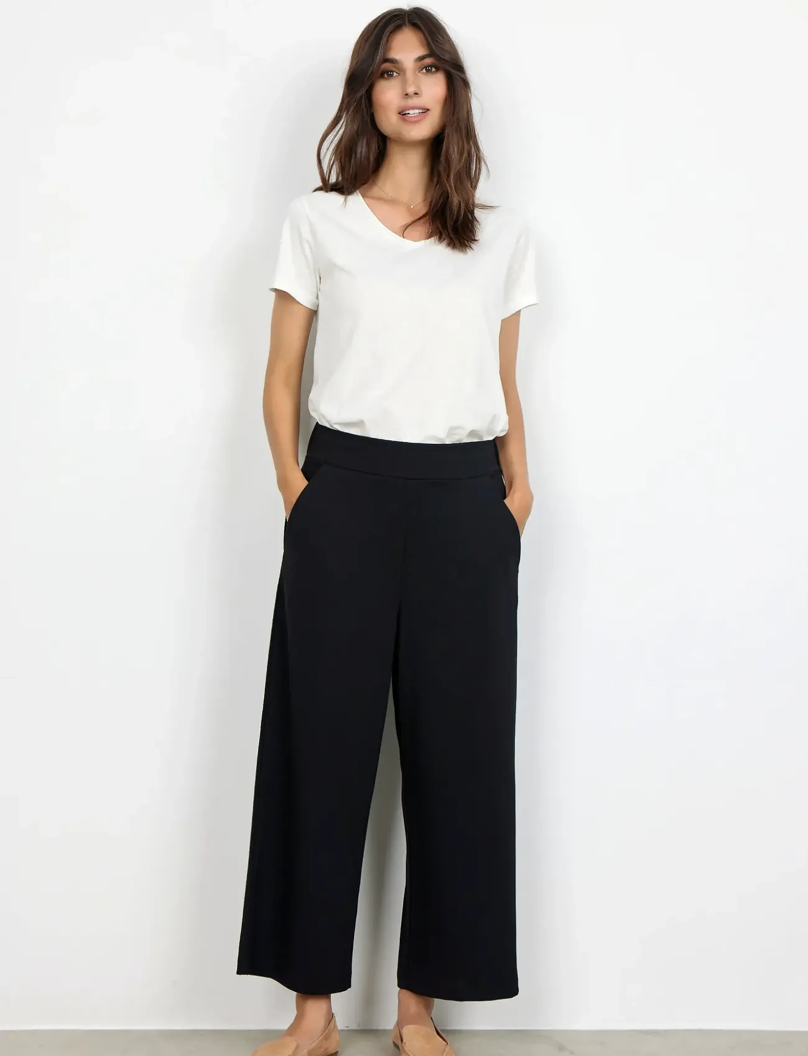 Soyaconcept Sc-Siham, Kvinder, Culottes, Sort, Str: M