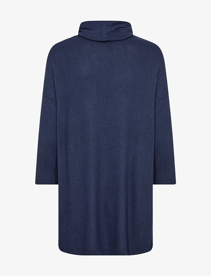 Soyaconcept - SC-BIARA - sweatshirts & hoodies - blue iris melange - 2