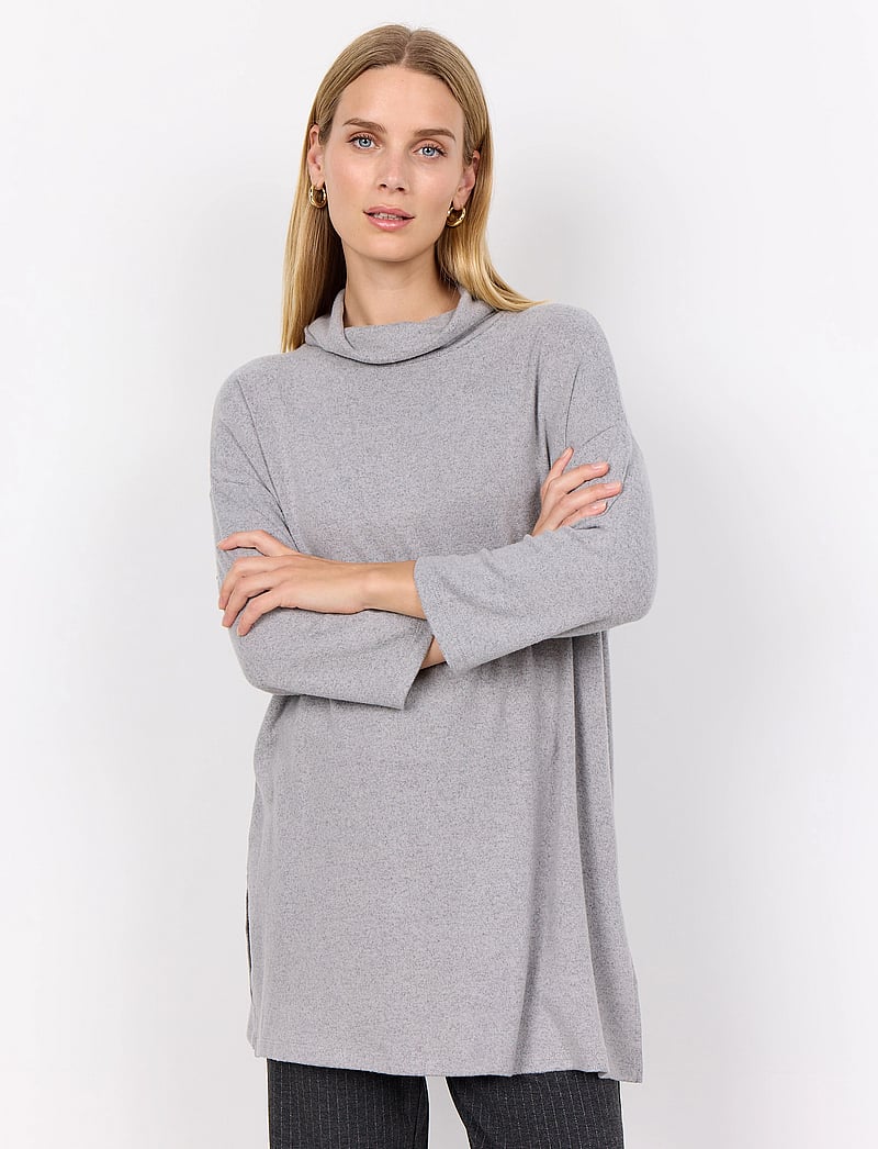 Soyaconcept - SC-BIARA - sweatshirts & hoodies - med. grey melange - 0