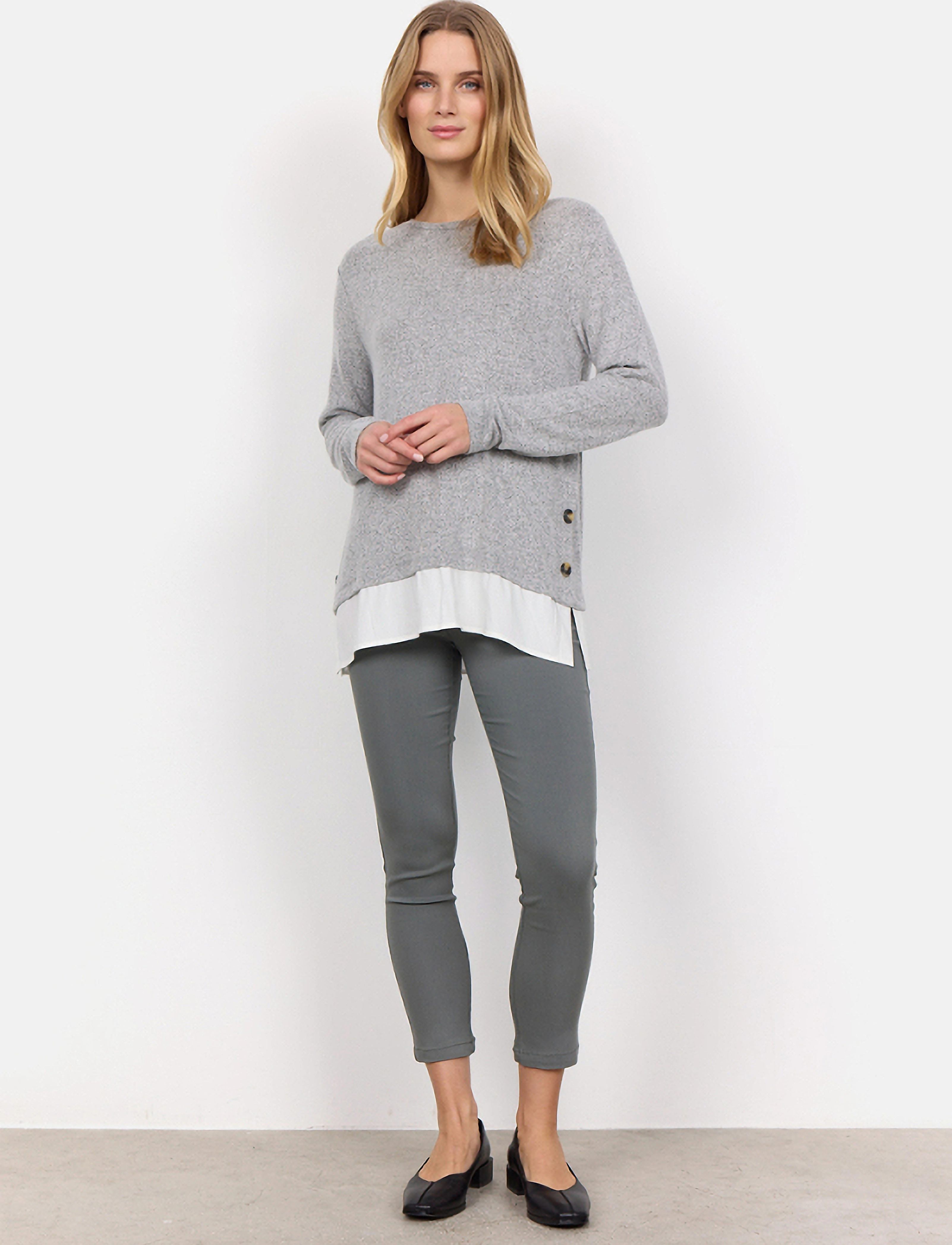 Soyaconcept - SC-BIARA - lt grey melange - 4