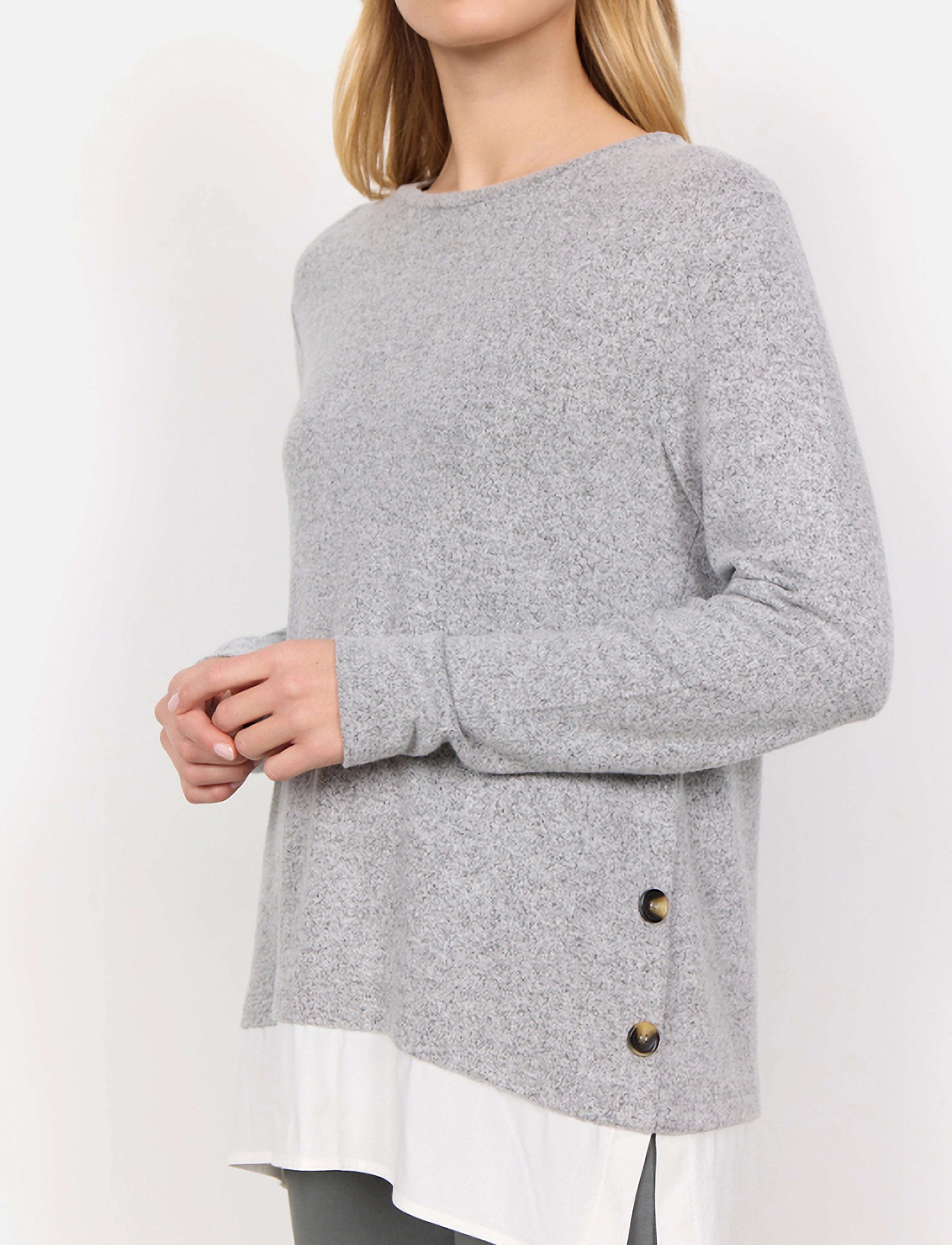 Soyaconcept - SC-BIARA - lt grey melange - 5