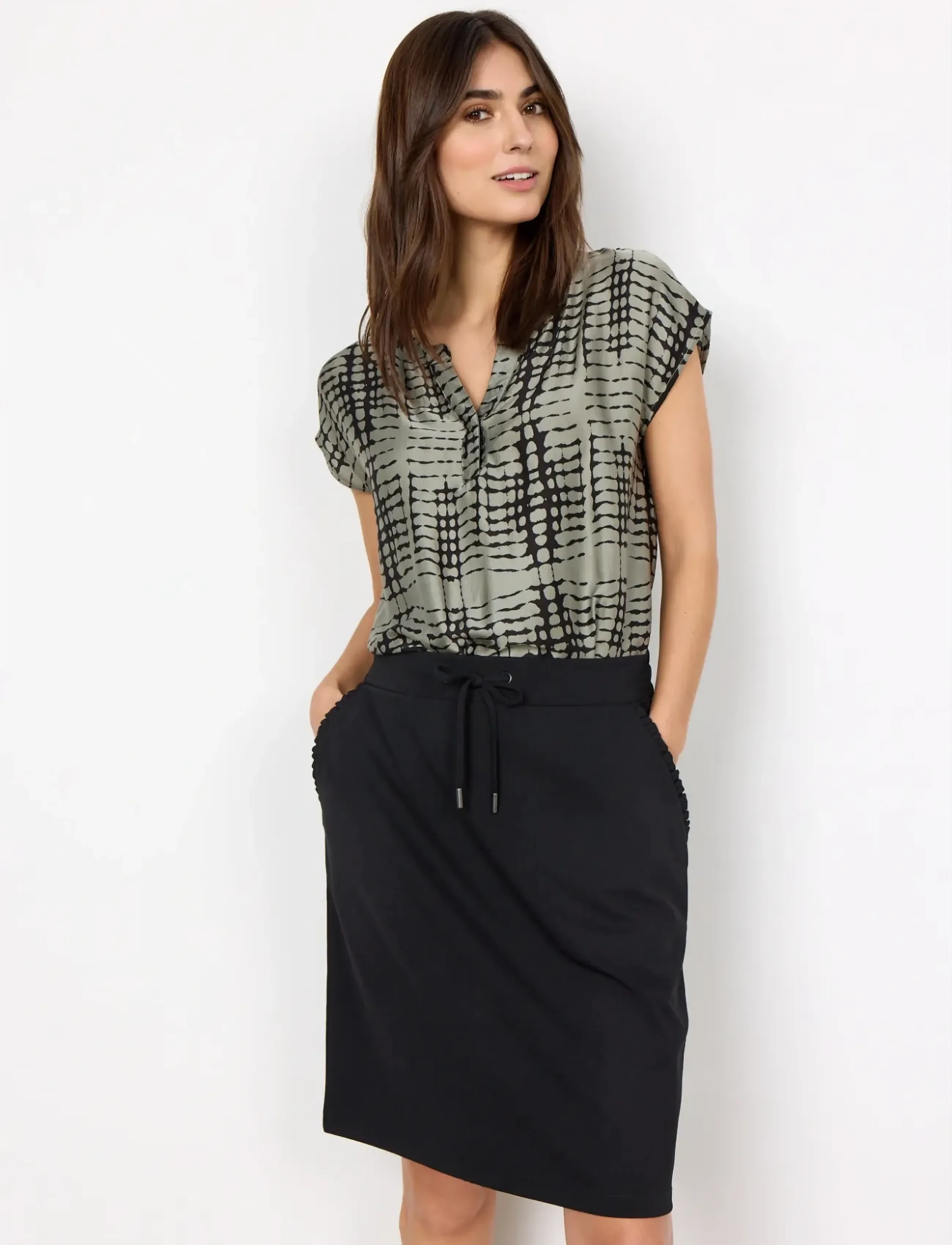 Soyaconcept SC-SIHAM - Nederdele - BLACK / black