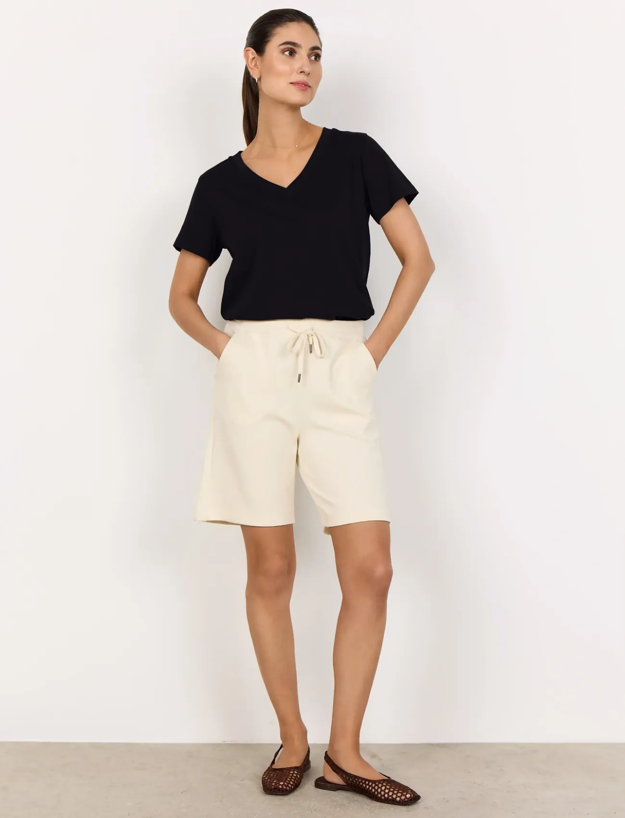 Soyaconcept - SC-BANU - sweatshorts - cream - 4