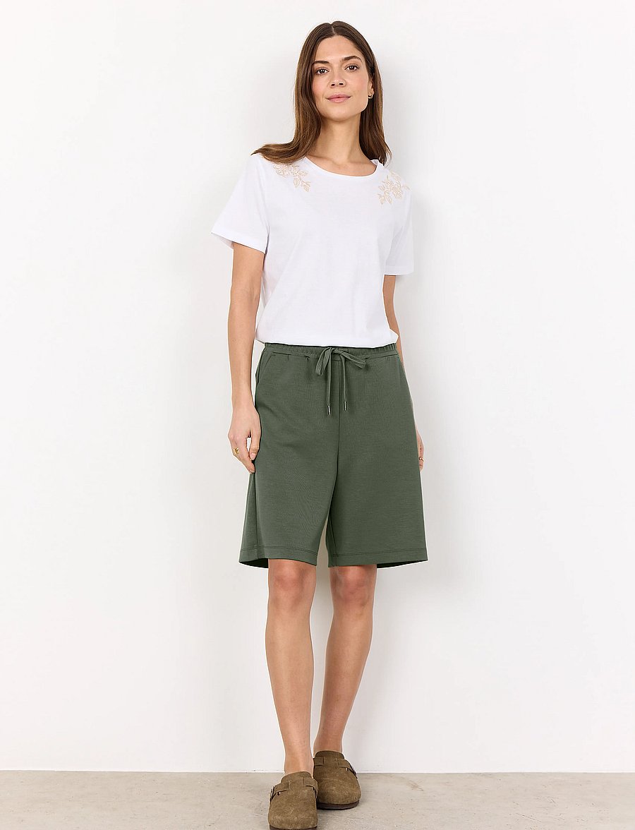 Soyaconcept - SC-BANU - sweat shorts - dark army - 3