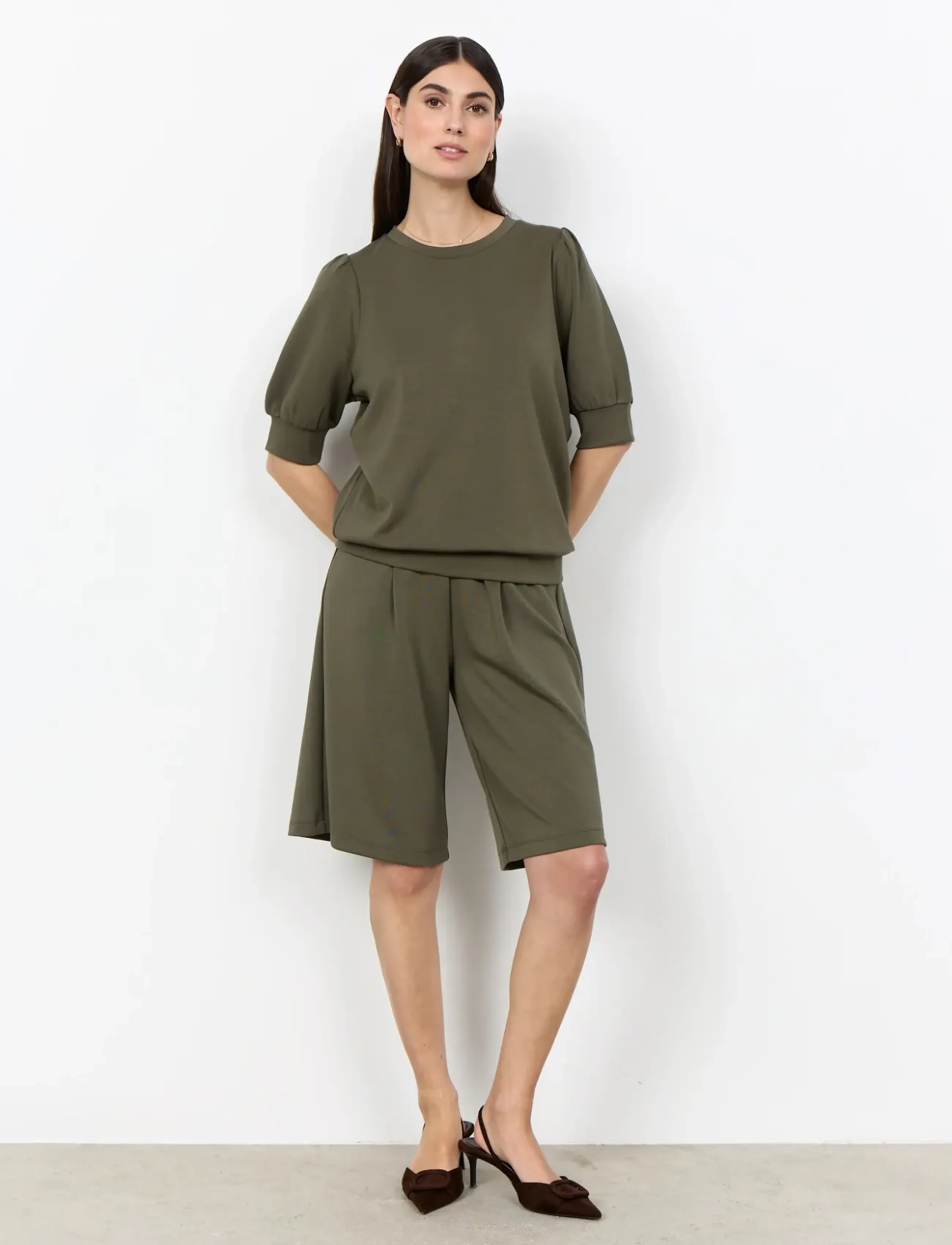 Soyaconcept - SC-BANU - hverdags stil - 7920 dark army - 4