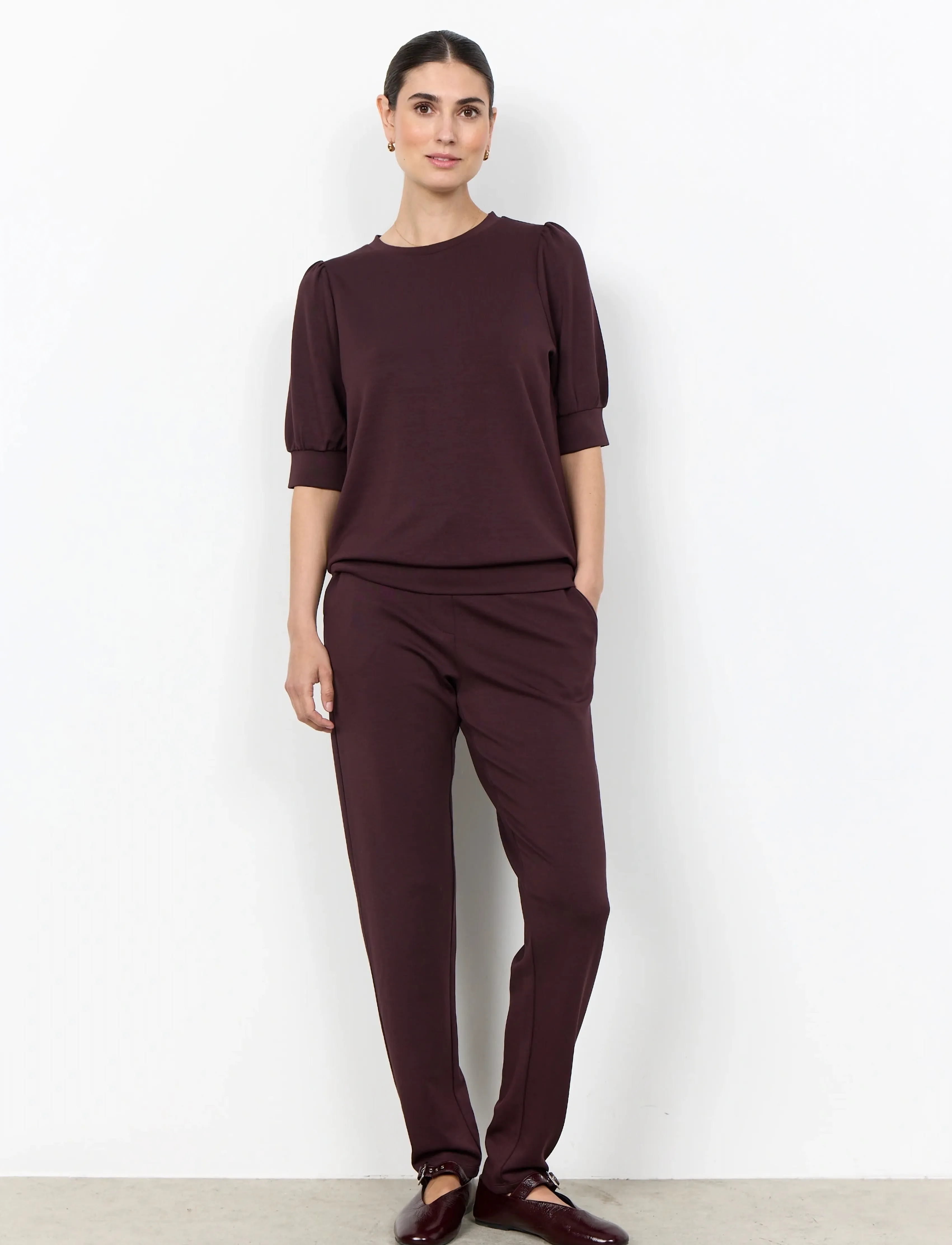Soyaconcept - SC-BANU - hverdags stil - 8980 chocolate plum - 3