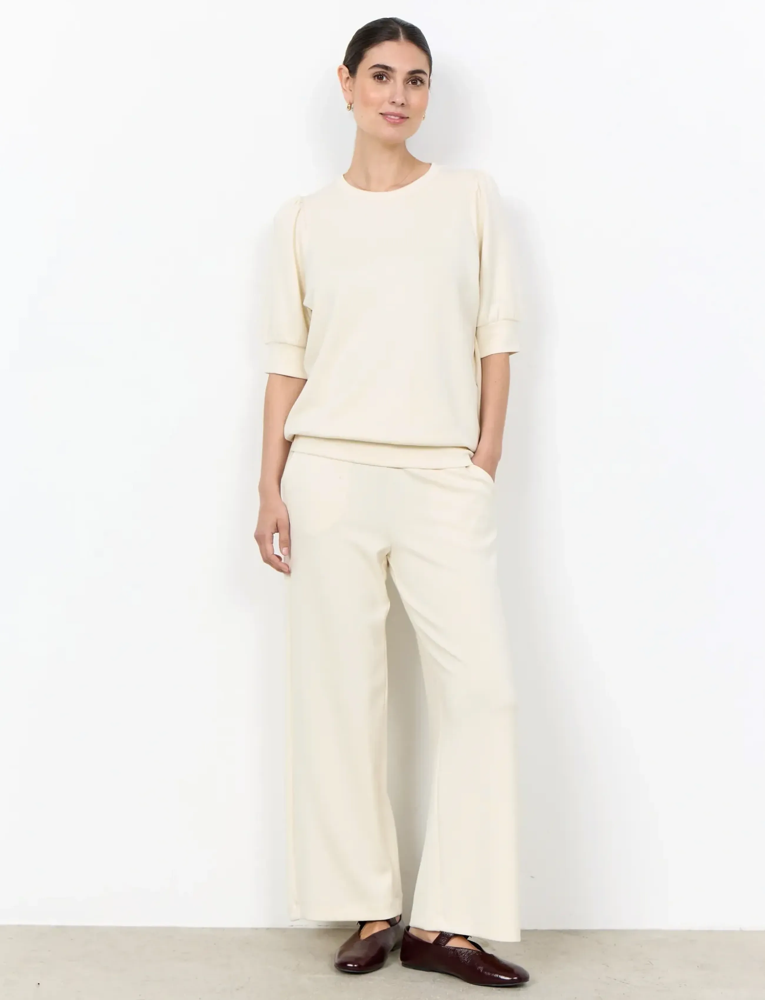 Soyaconcept - SC-BANU - bluzy bez kaptura - cream - 4
