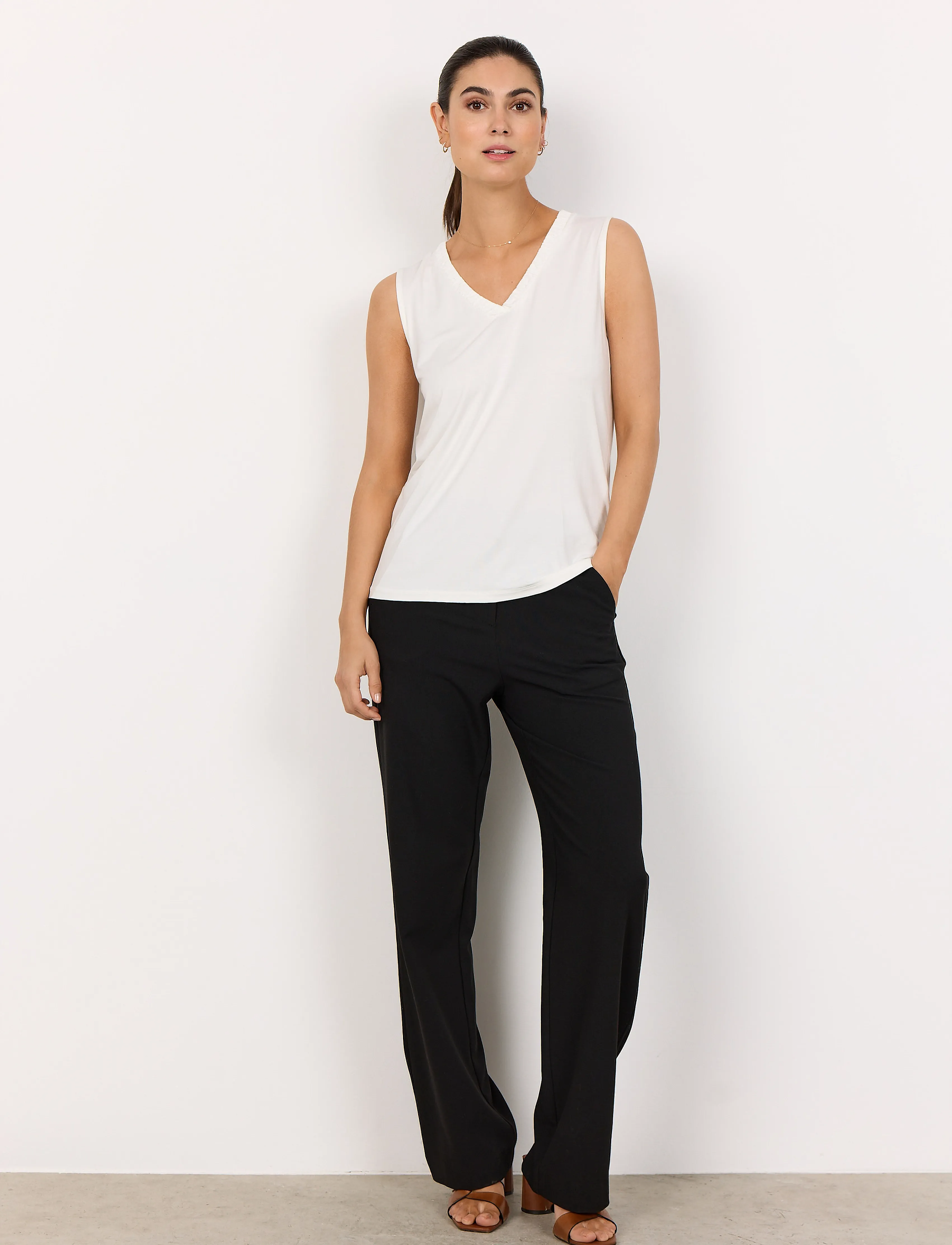 Soyaconcept - SC-MARICA - Ärmellose tops - offwhite - 3