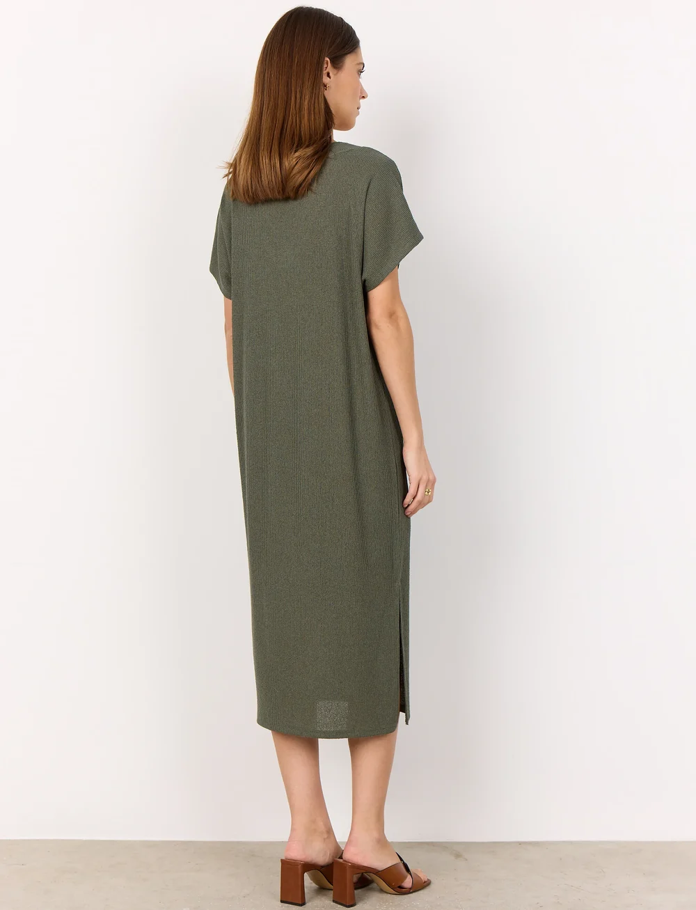 Soyaconcept - SC-DELIA - t-shirt-kleider - dark army - 4