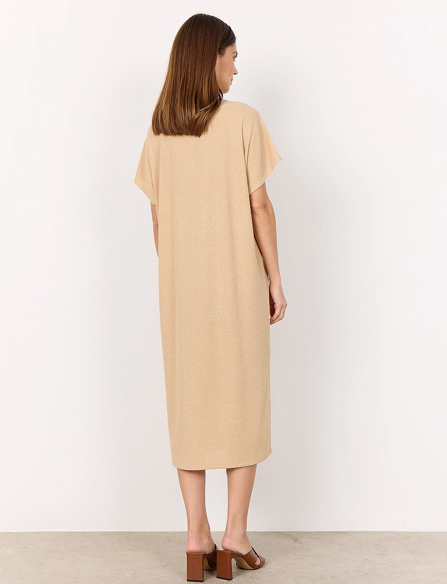 Soyaconcept - SC-DELIA - t-shirtklänningar - sand - 4