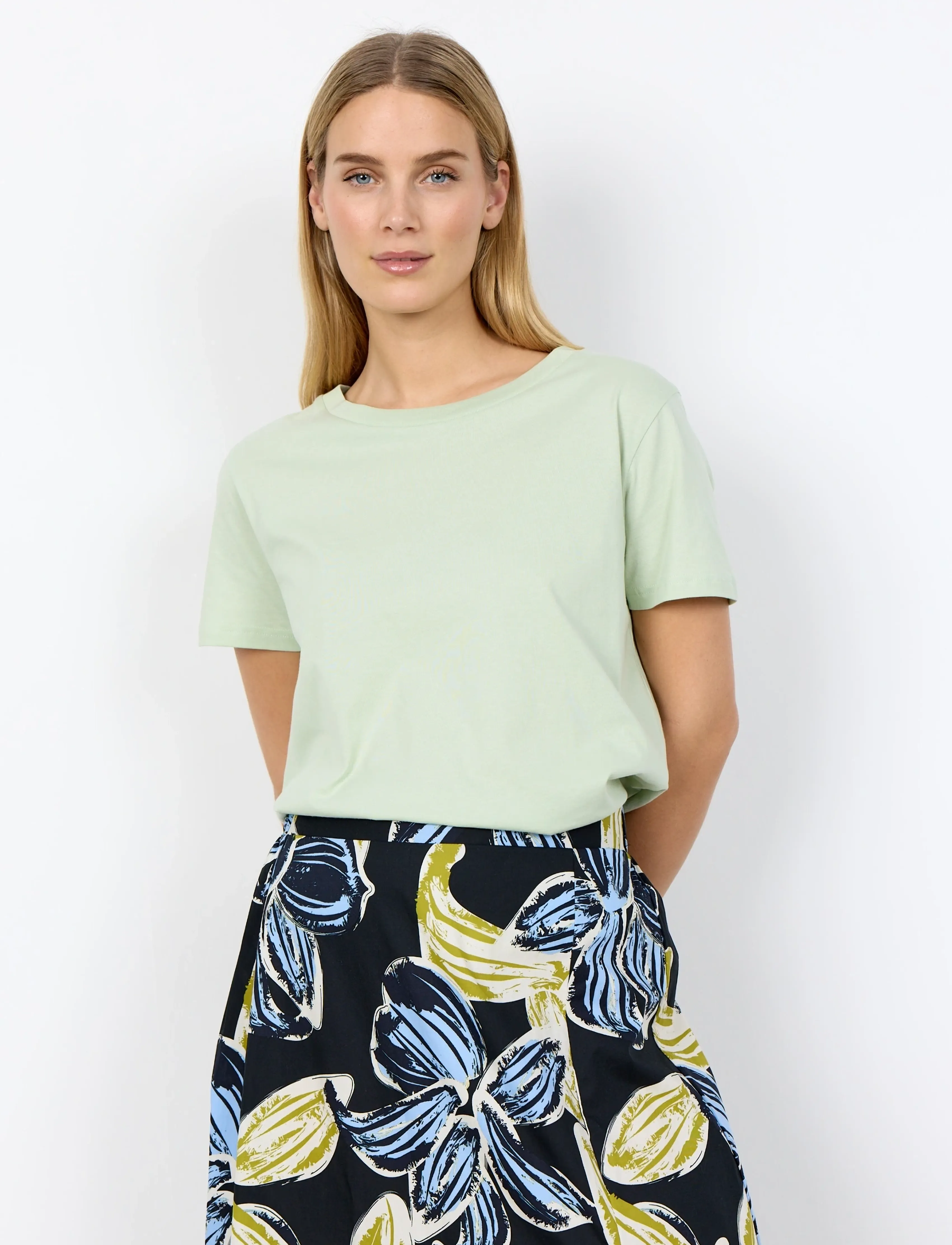 Soyaconcept SC-DERBY - T-shirts - 7100 BOK CHOY / green