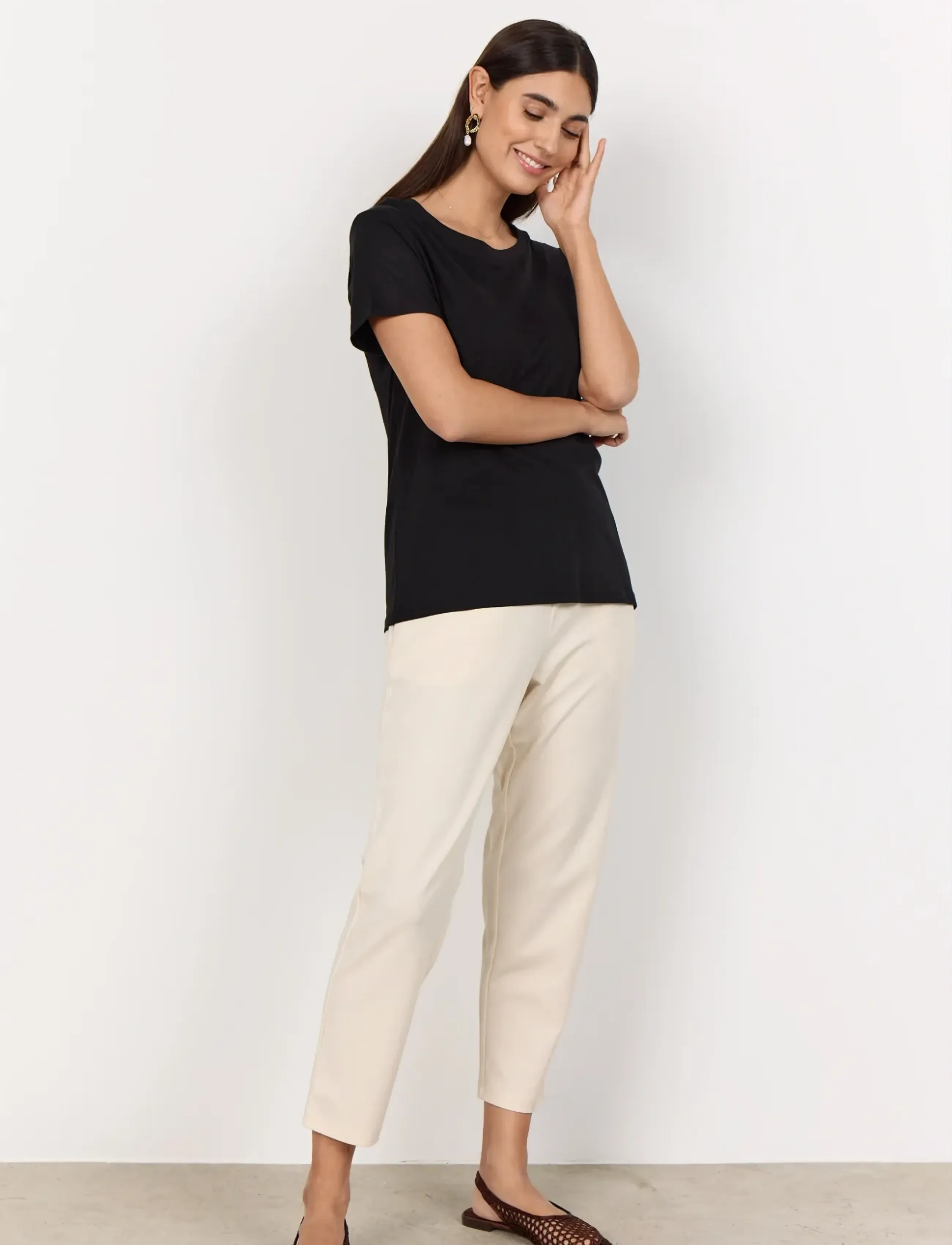 Soyaconcept - SC-DERBY - t-shirts - black - 4