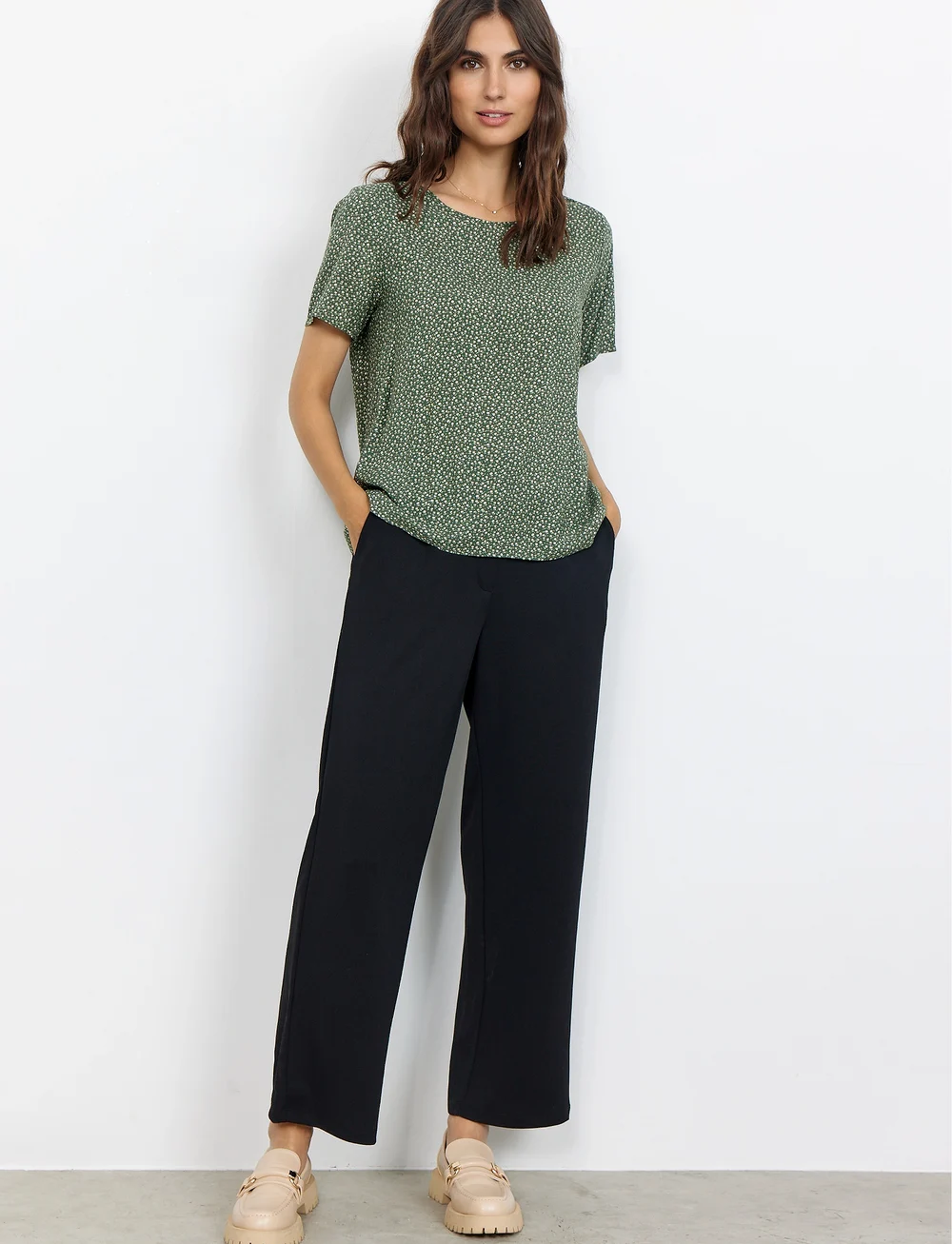 Soyaconcept - SC-SIHAM - raka byxor - black - 0