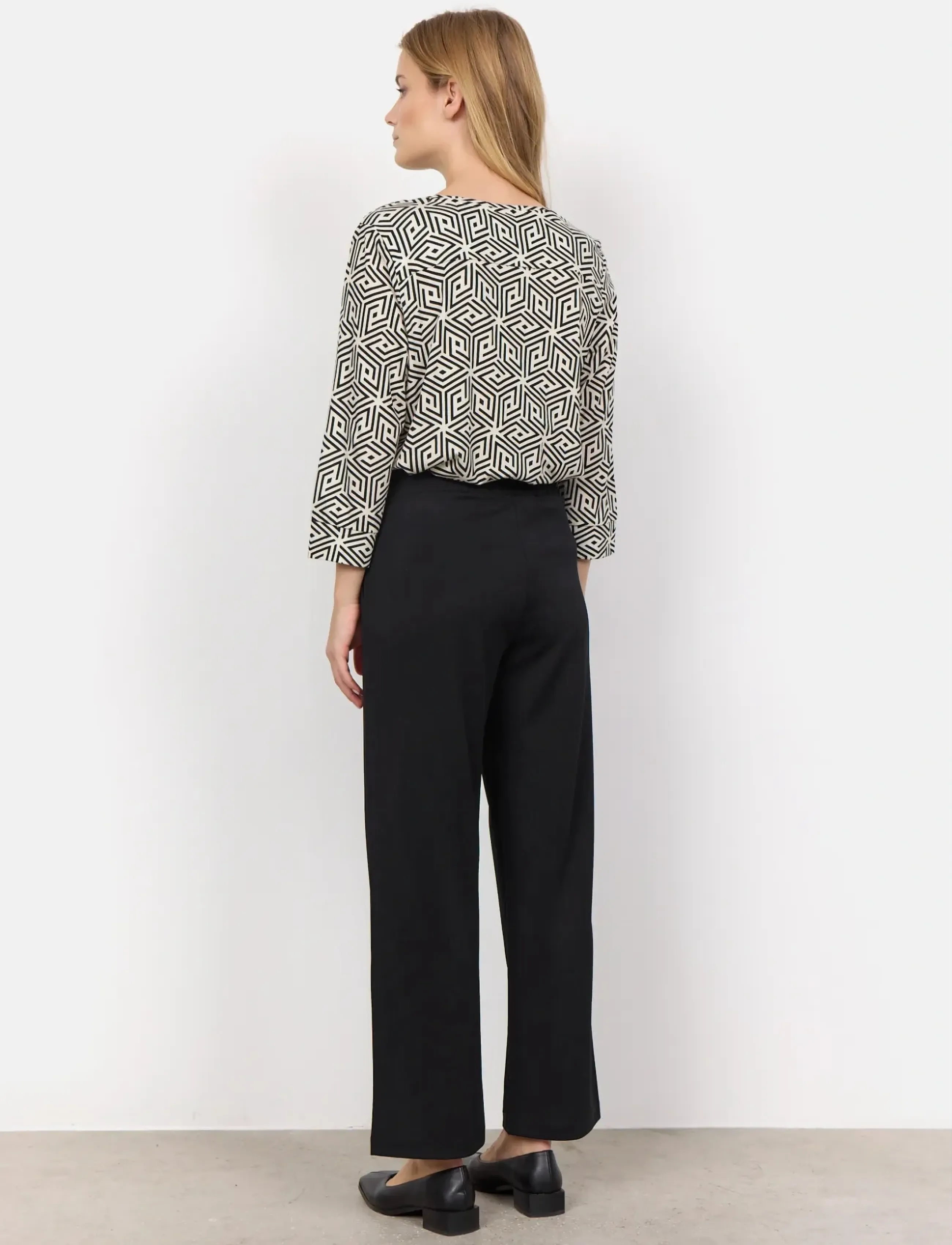 Soyaconcept - SC-SIHAM - raka byxor - black - 3