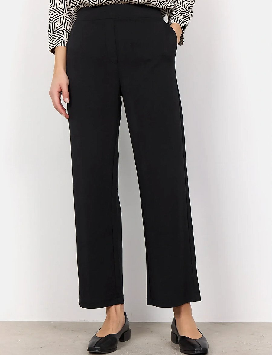 Soyaconcept - SC-SIHAM - raka byxor - black - 4