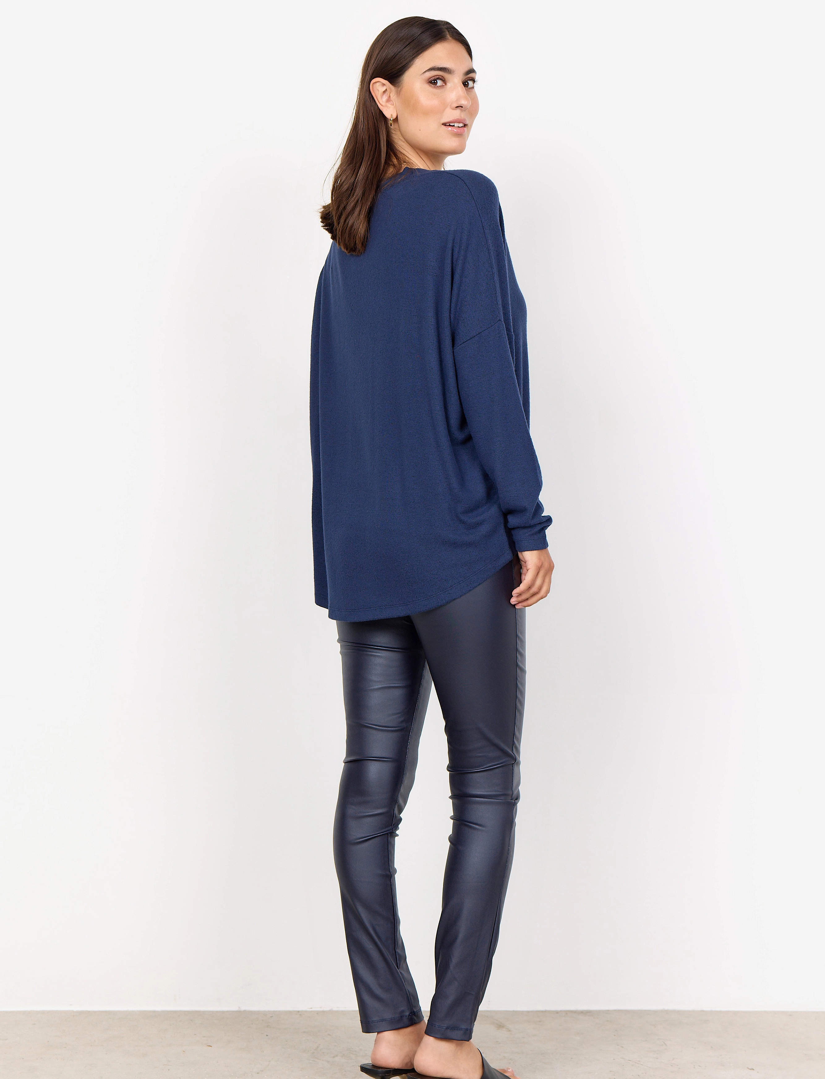 Soyaconcept - SC-BIARA - truien - blue iris melange - 3