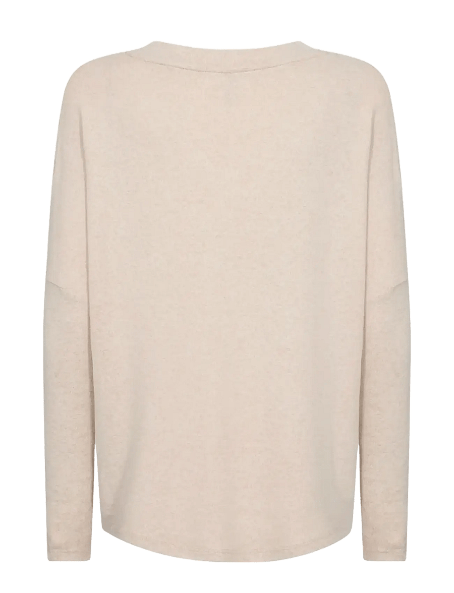 Soyaconcept - SC-BIARA - striktrøjer - cream melange - 2