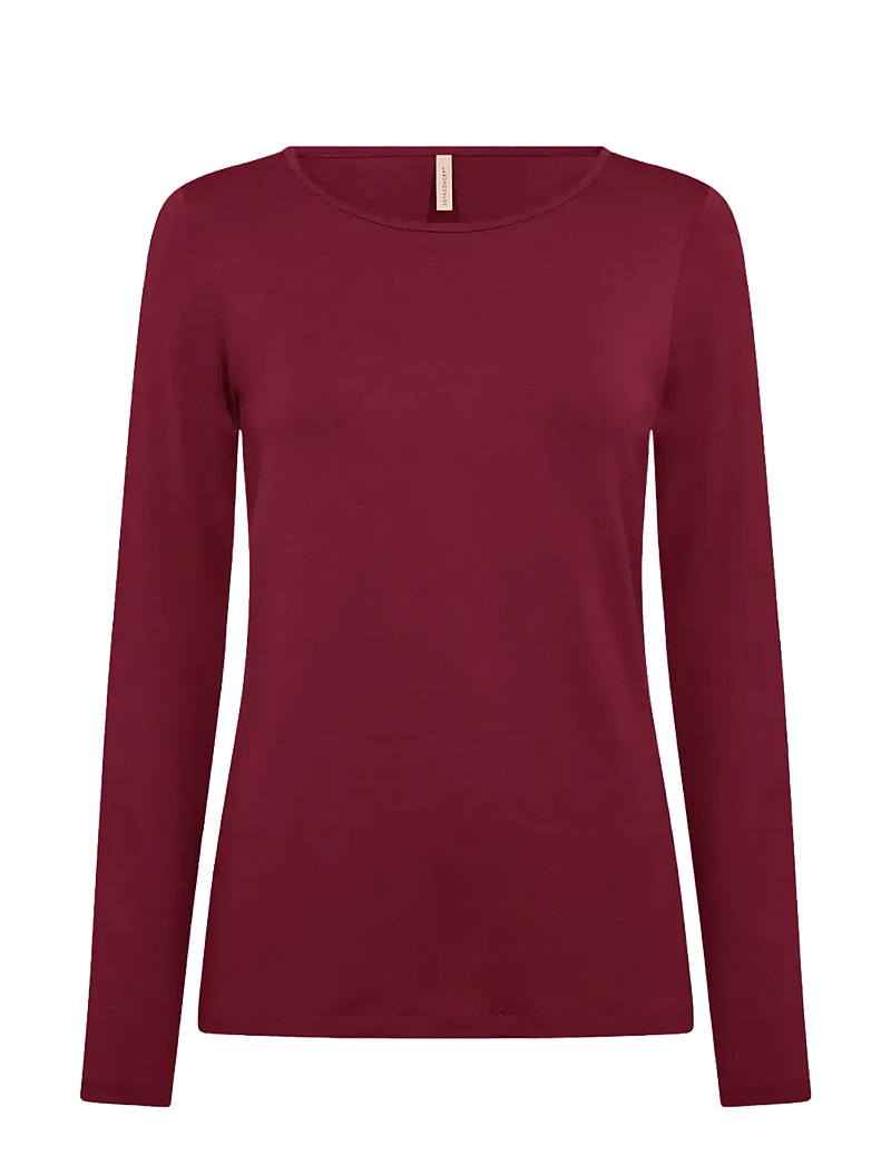 Soyaconcept - SC-MARICA - långärmade toppar - 4850 dark red - 0