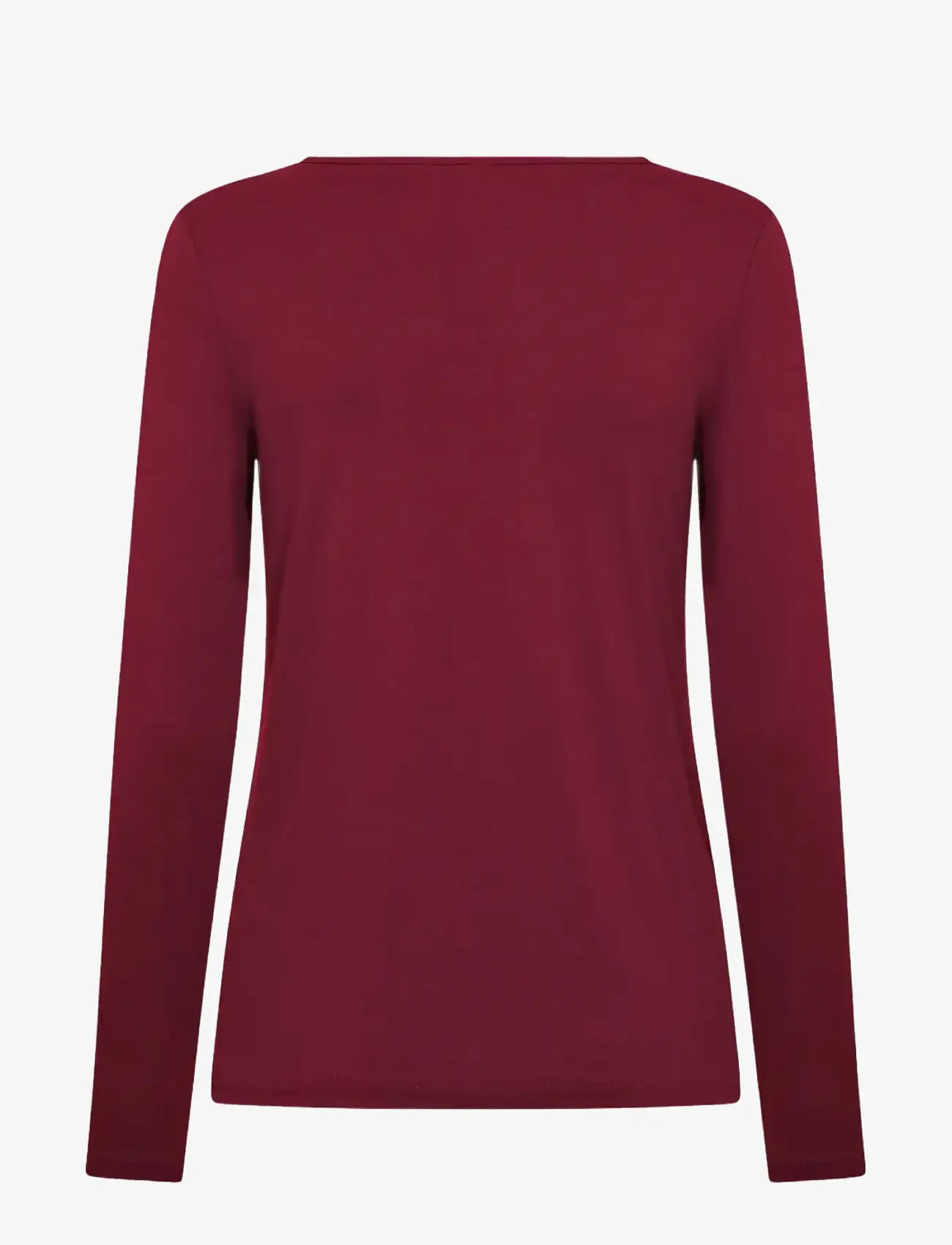 Soyaconcept - SC-MARICA - långärmade toppar - 4850 dark red - 1