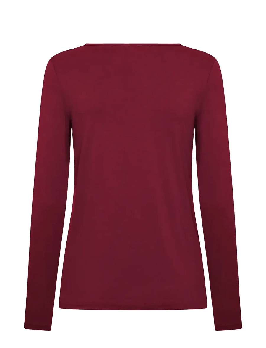 Soyaconcept - SC-MARICA - langärmlige tops - 4850 dark red - 1