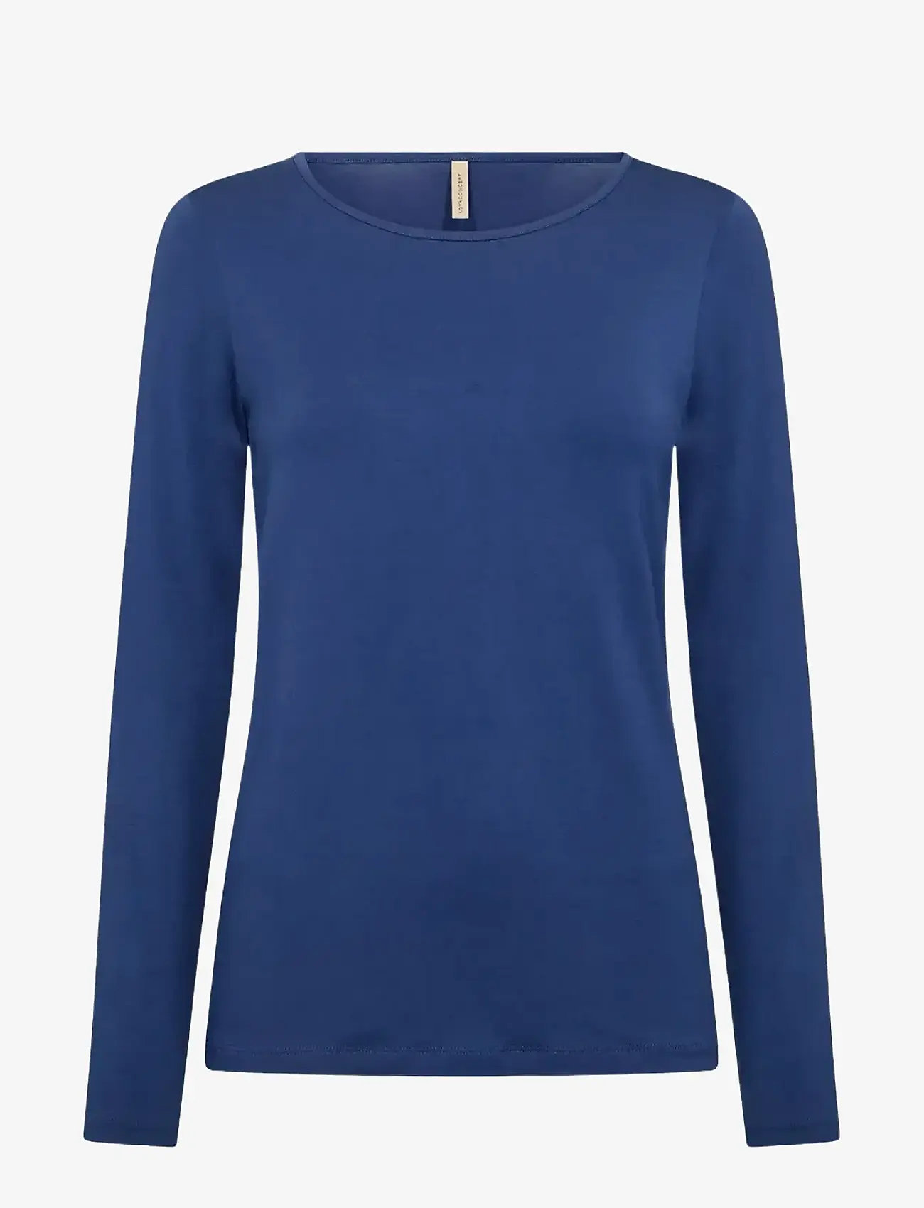 Soyaconcept - SC-MARICA - long-sleeved tops - 6832 estate blue - 1