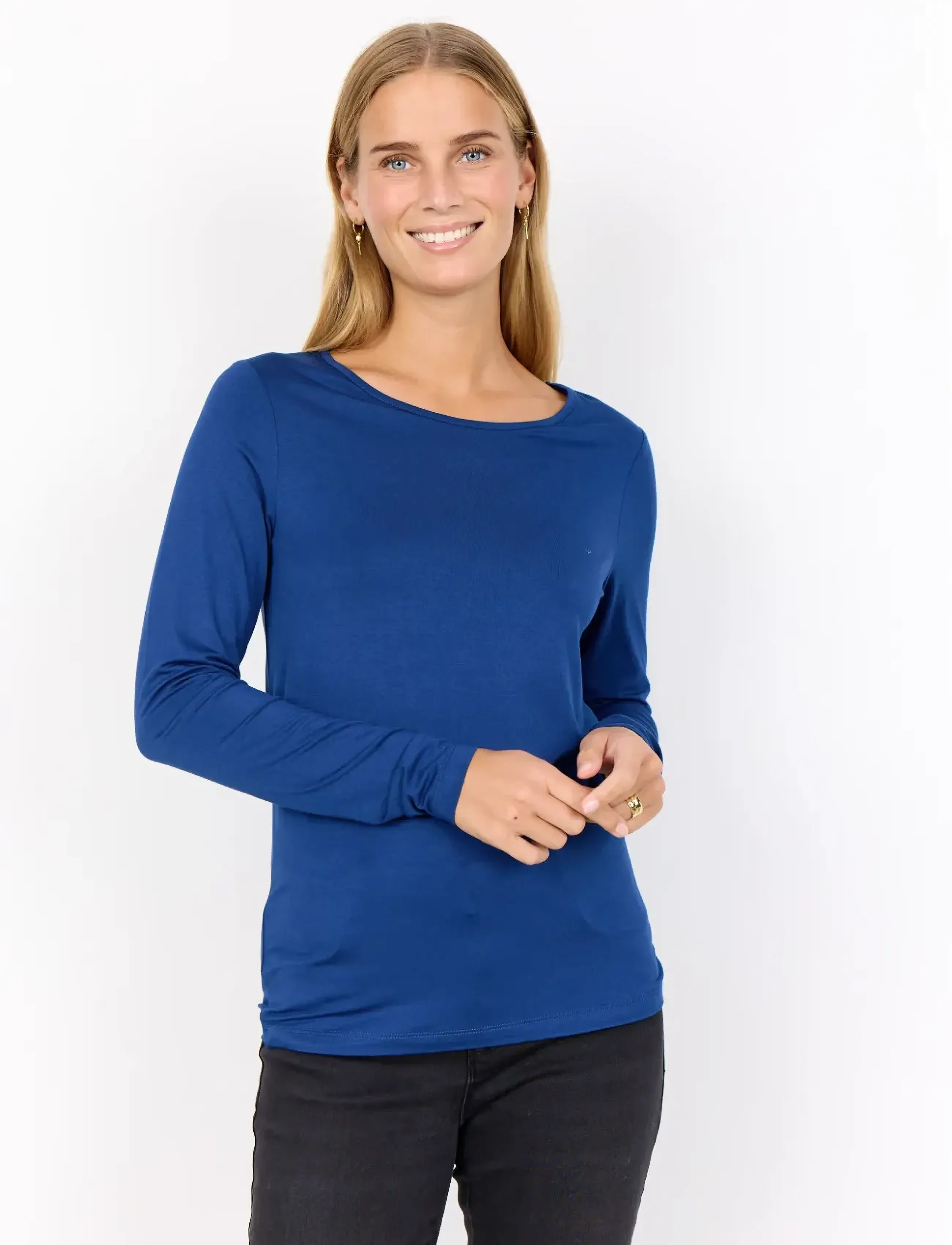 Soyaconcept SC-MARICA - Langærmede toppe - 6832 ESTATE BLUE / blue