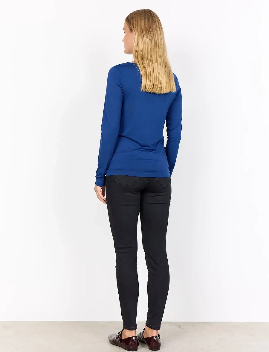 Soyaconcept - SC-MARICA - langermede topper - 6832 estate blue - 3