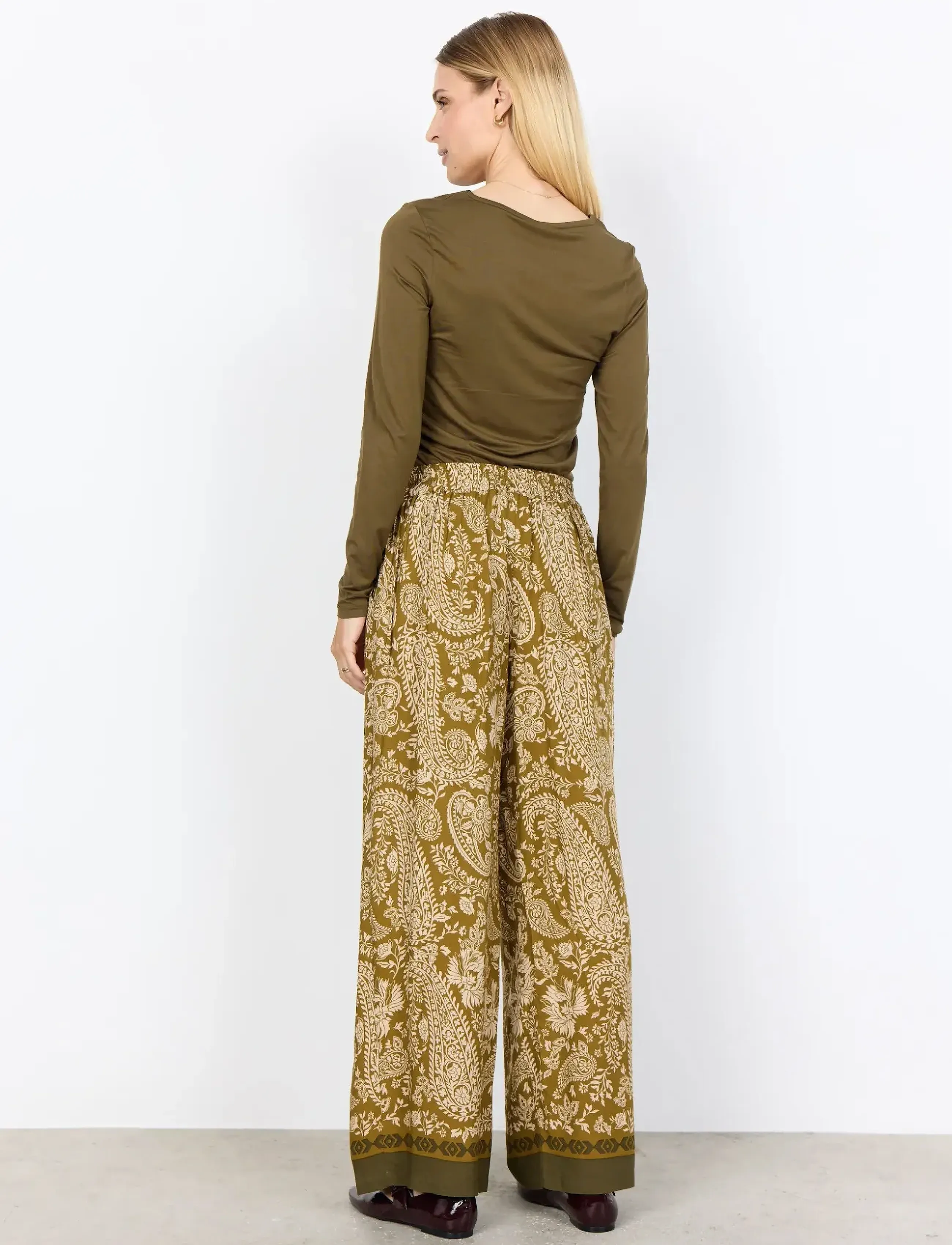 Soyaconcept - SC-MARICA - long-sleeved tops - 7965 dark olive - 3