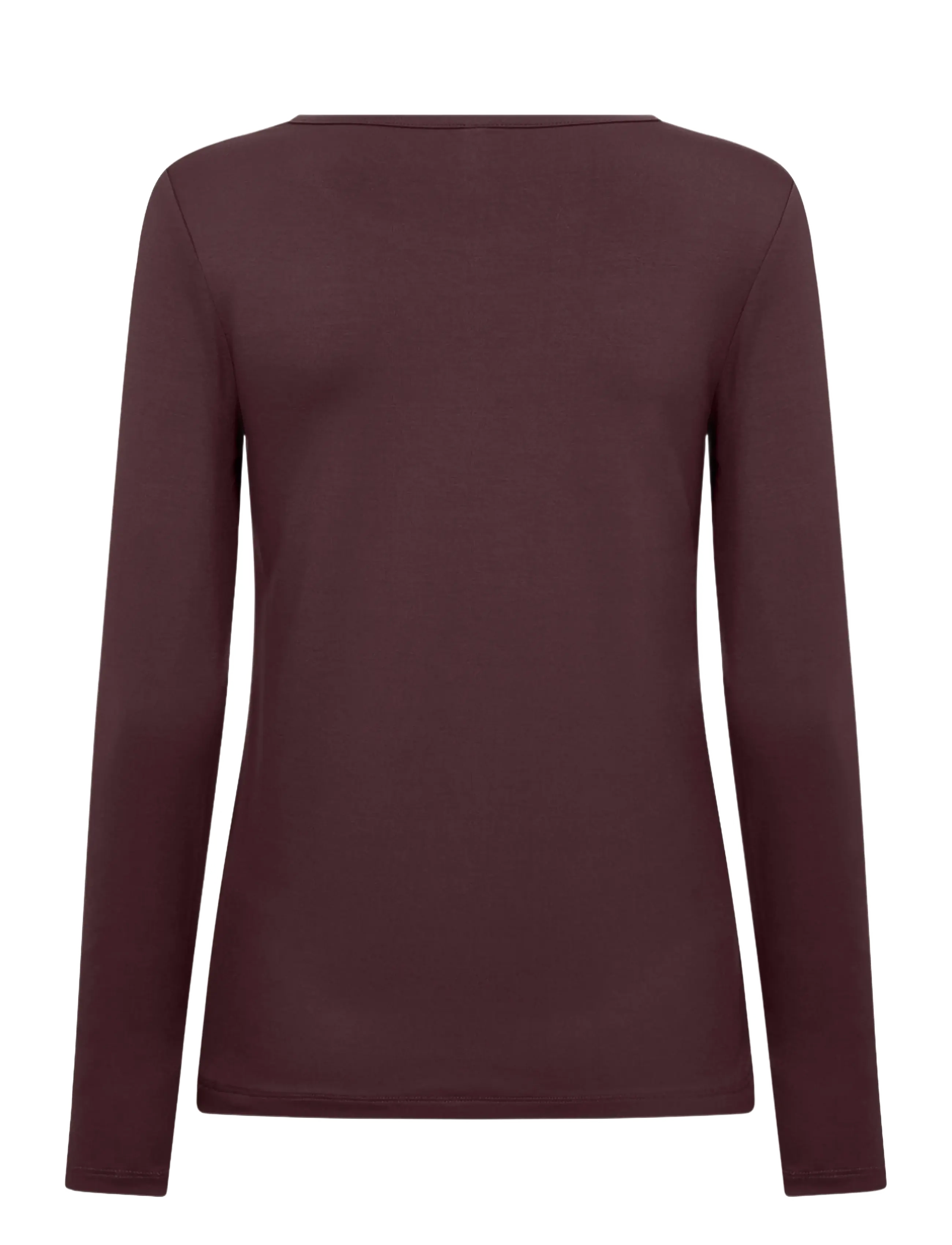 Soyaconcept - SC-MARICA - langärmlige tops - 8980 chocolate plum - 2