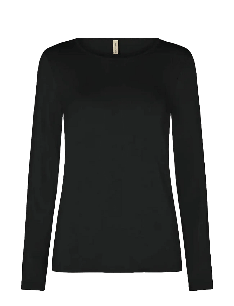 Soyaconcept - SC-MARICA - langärmlige tops - black - 1