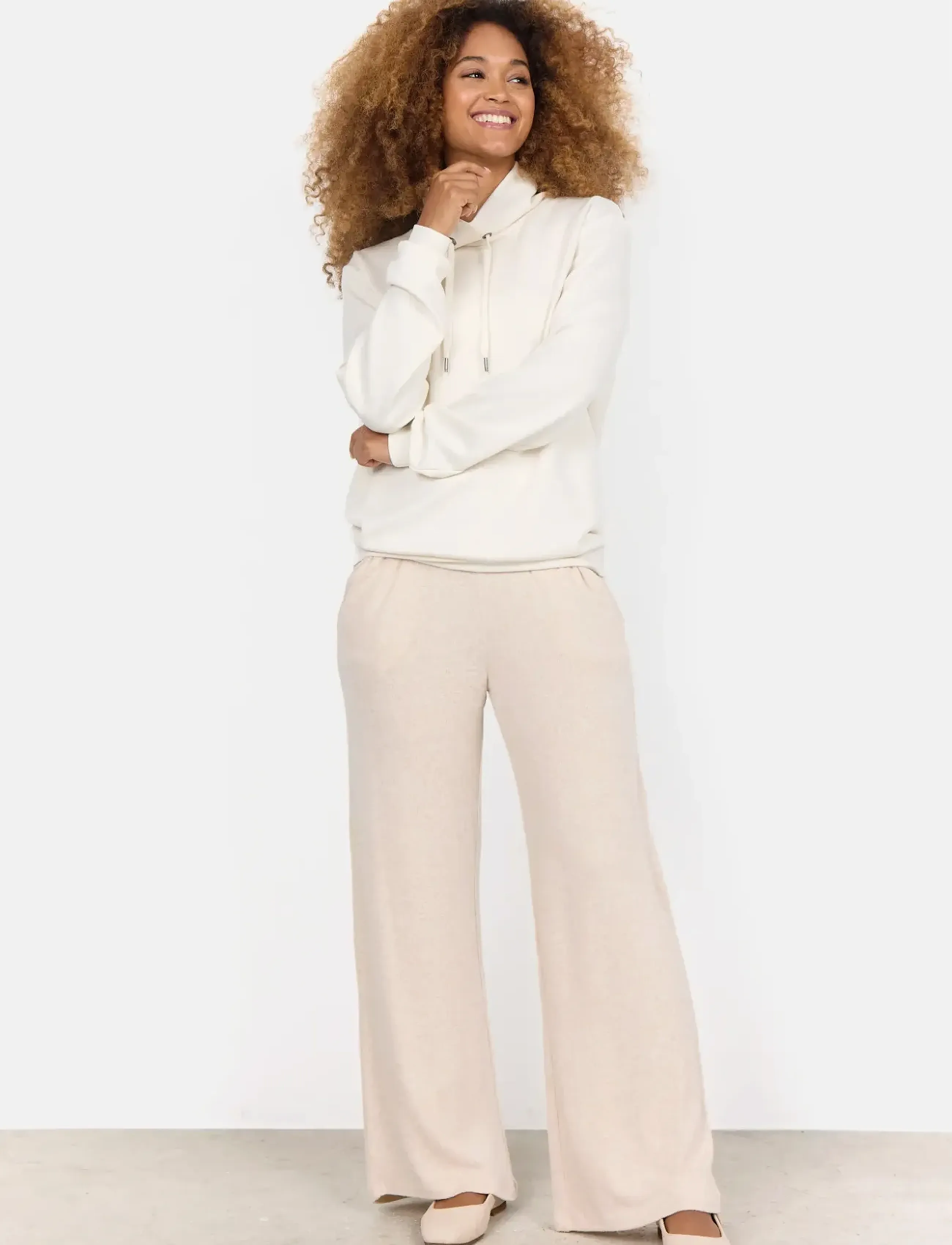 Soyaconcept - SC-BANU - hoodies - 1620 cream - 4