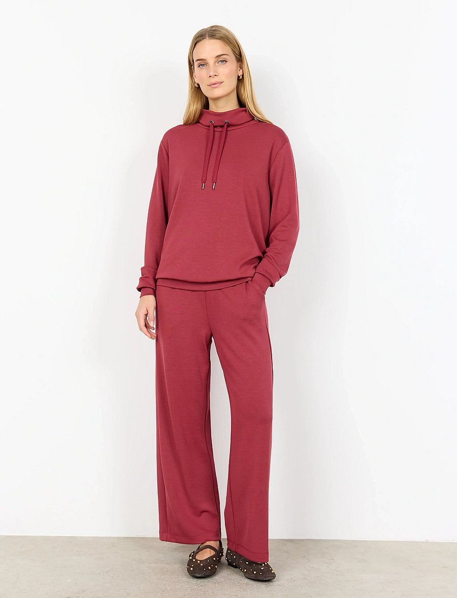 Soyaconcept - SC-BANU - hættetrøjer - 4470 dk. red - 3