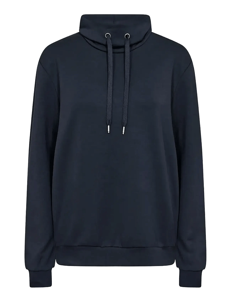 Soyaconcept - SC-BANU - kapuutsiga dressipluusid - navy - 1