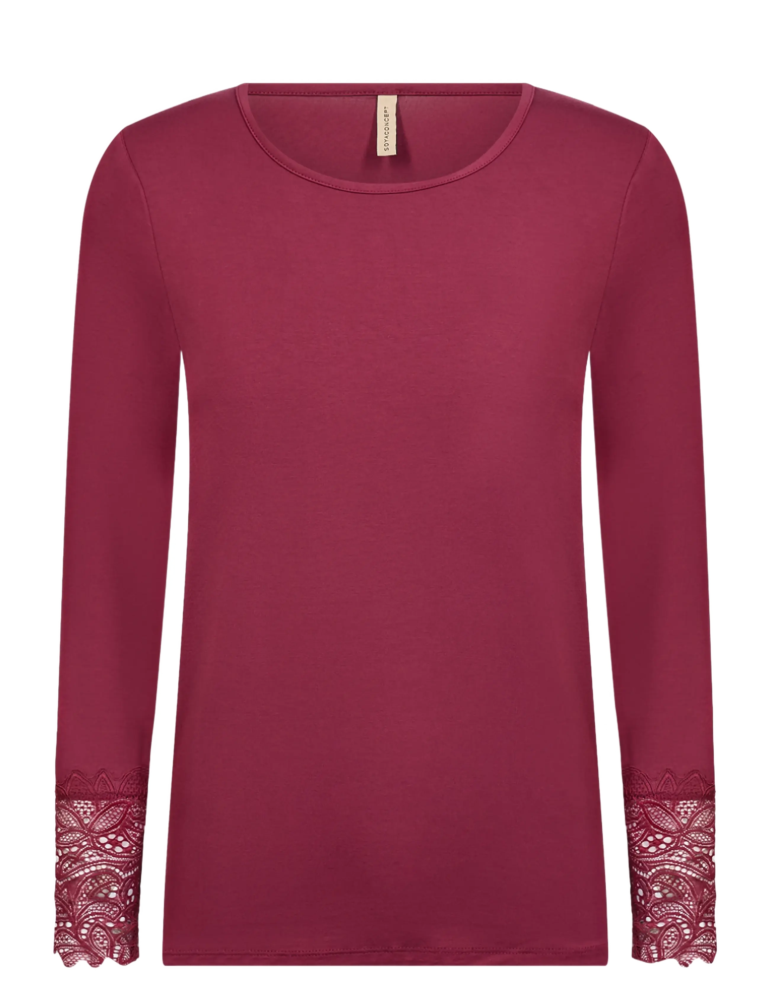 Soyaconcept - SC-MARICA - langärmlige tops - 4660 rhododendron - 1