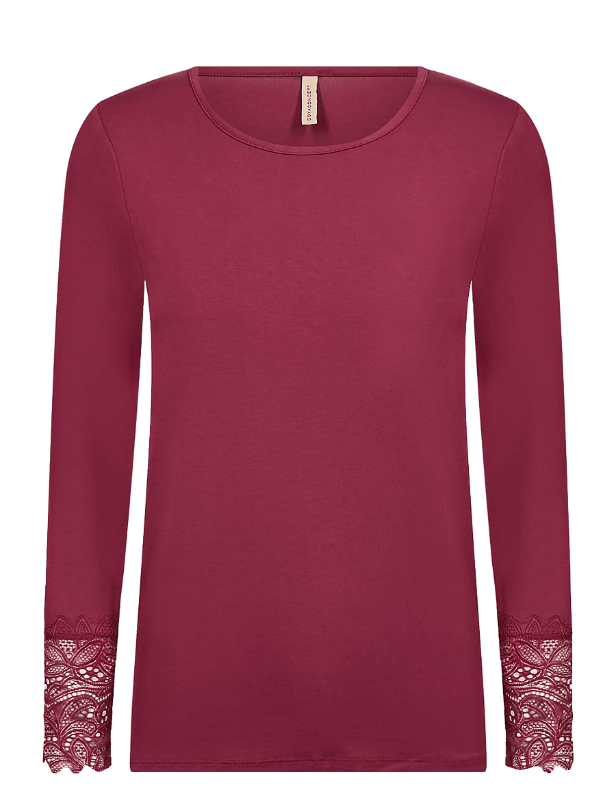 Soyaconcept - SC-MARICA - langärmlige tops - 4660 rhododendron - 1