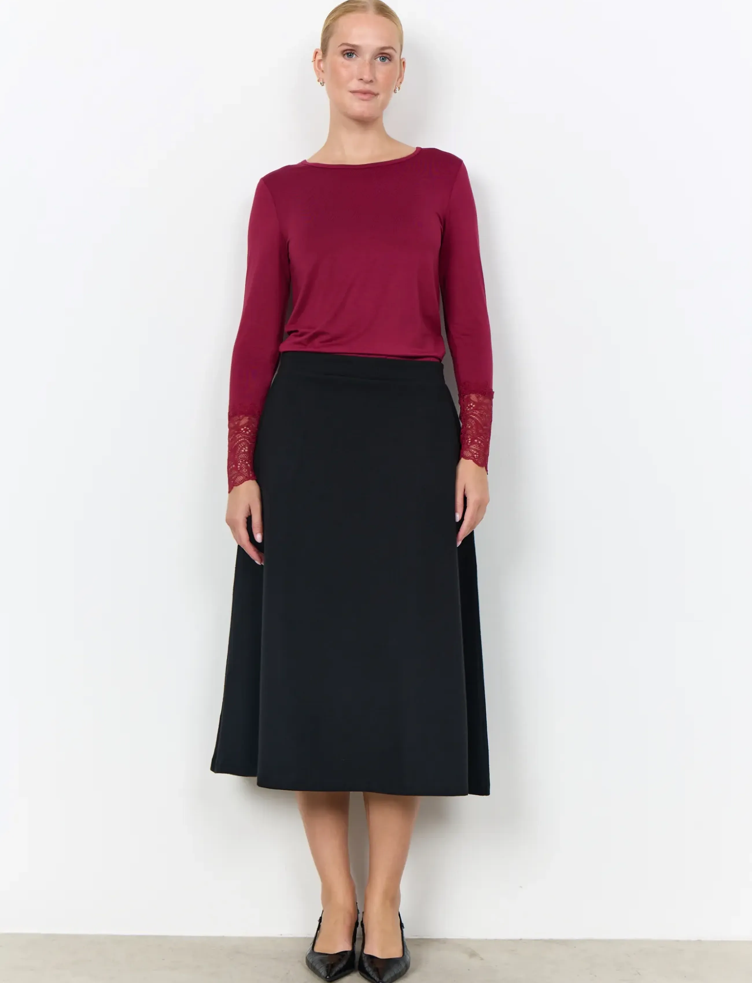 Soyaconcept - SC-MARICA - langärmlige tops - 4660 rhododendron - 4