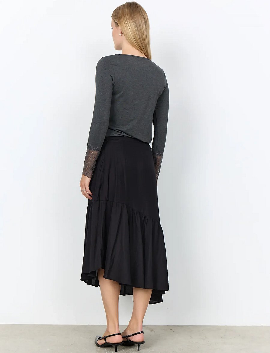 Soyaconcept - SC-MARICA - pikkade varrukatega topid - 99870 dark earth melange - 3