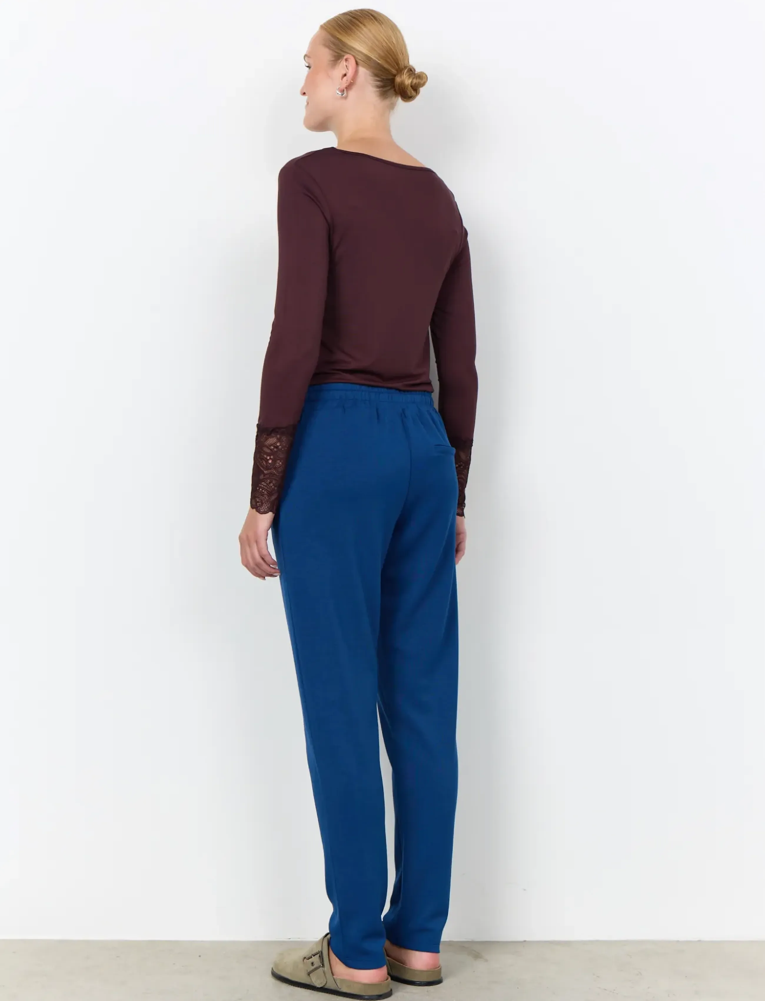 Soyaconcept - SC-MARICA - langärmlige tops - 8980 chocolate plum - 3