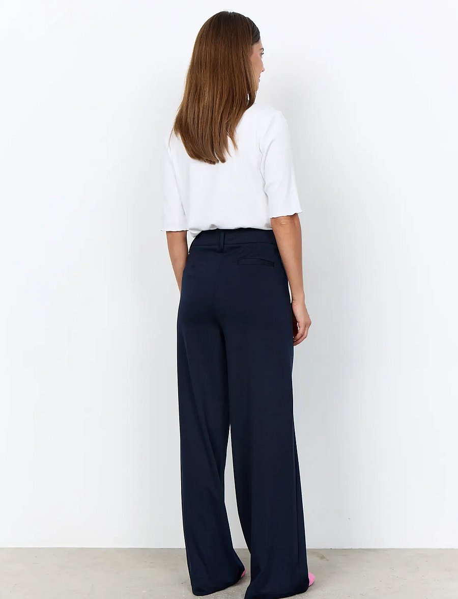 Soyaconcept - SC-DANIELA - hosen mit weitem bein - 6910 navy - 3
