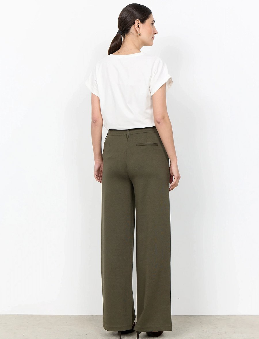 Soyaconcept - SC-DANIELA - hosen mit weitem bein - 7920 dark army - 4