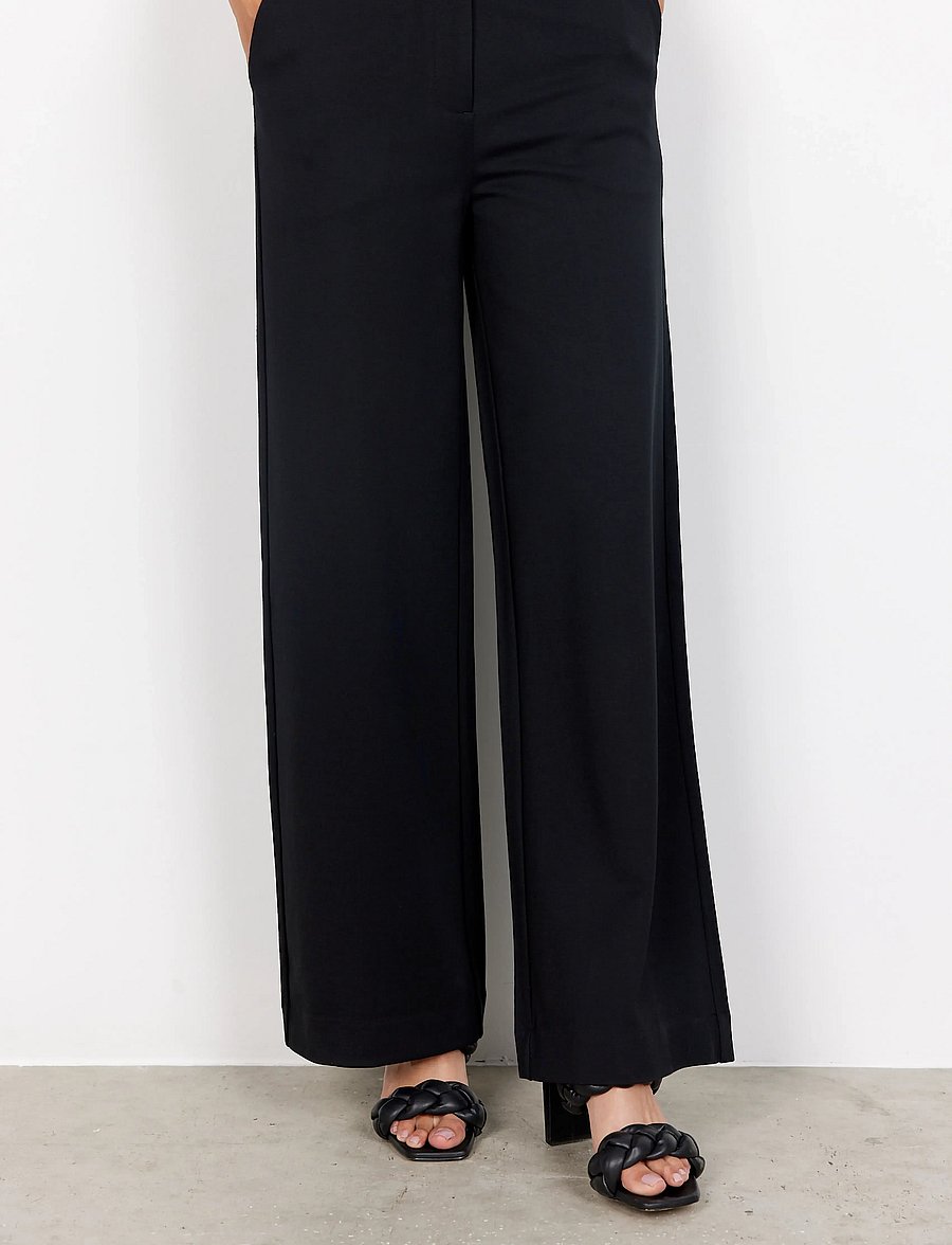 Soyaconcept - SC-DANIELA - hosen mit weitem bein - black - 3