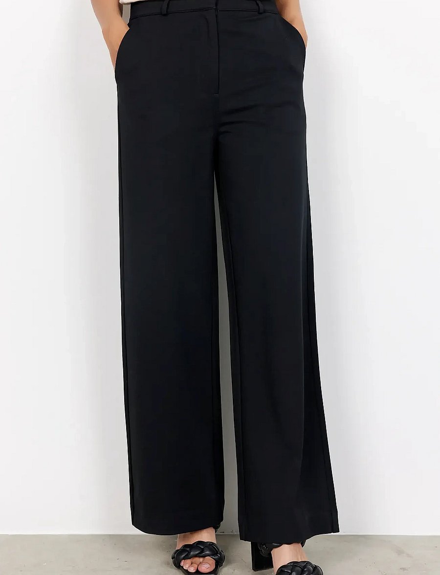 Soyaconcept - SC-DANIELA - hosen mit weitem bein - black - 4