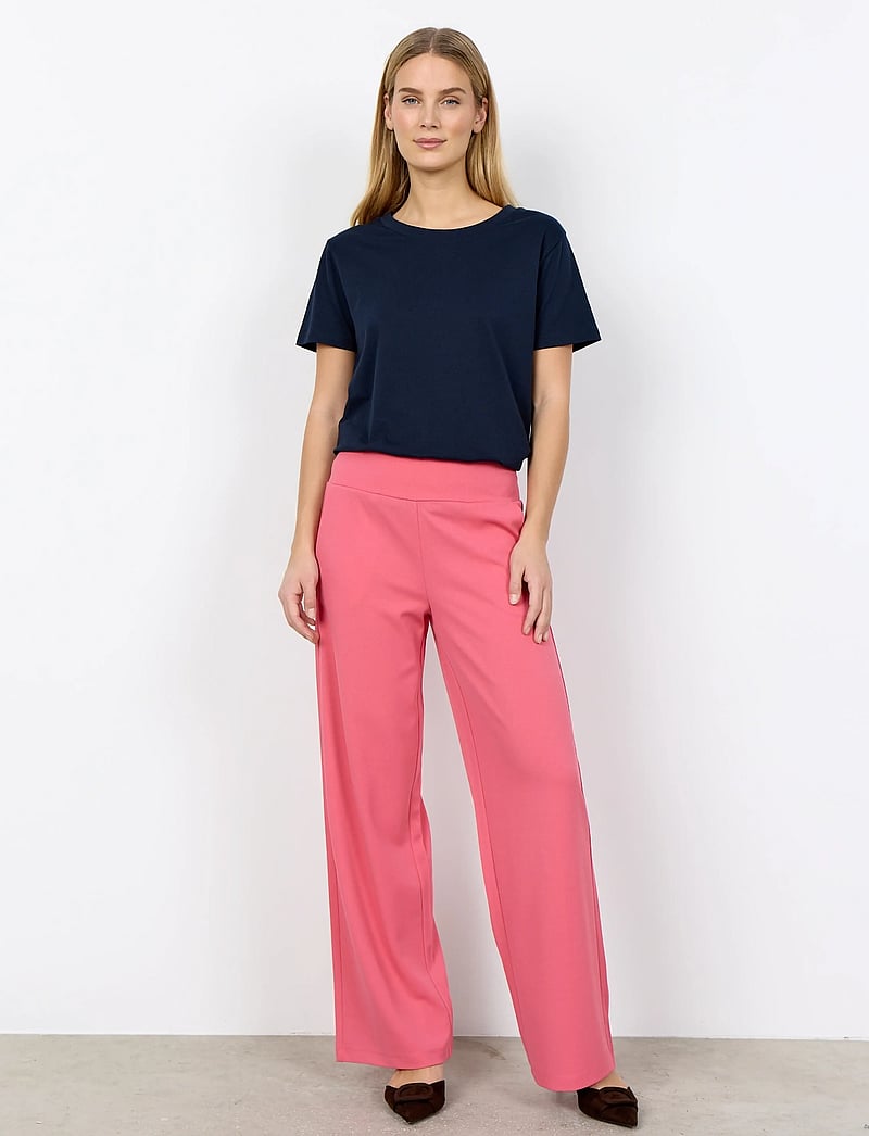 Soyaconcept - SC-SIHAM - bukser med brede ben - 4390 rapture rose - 0
