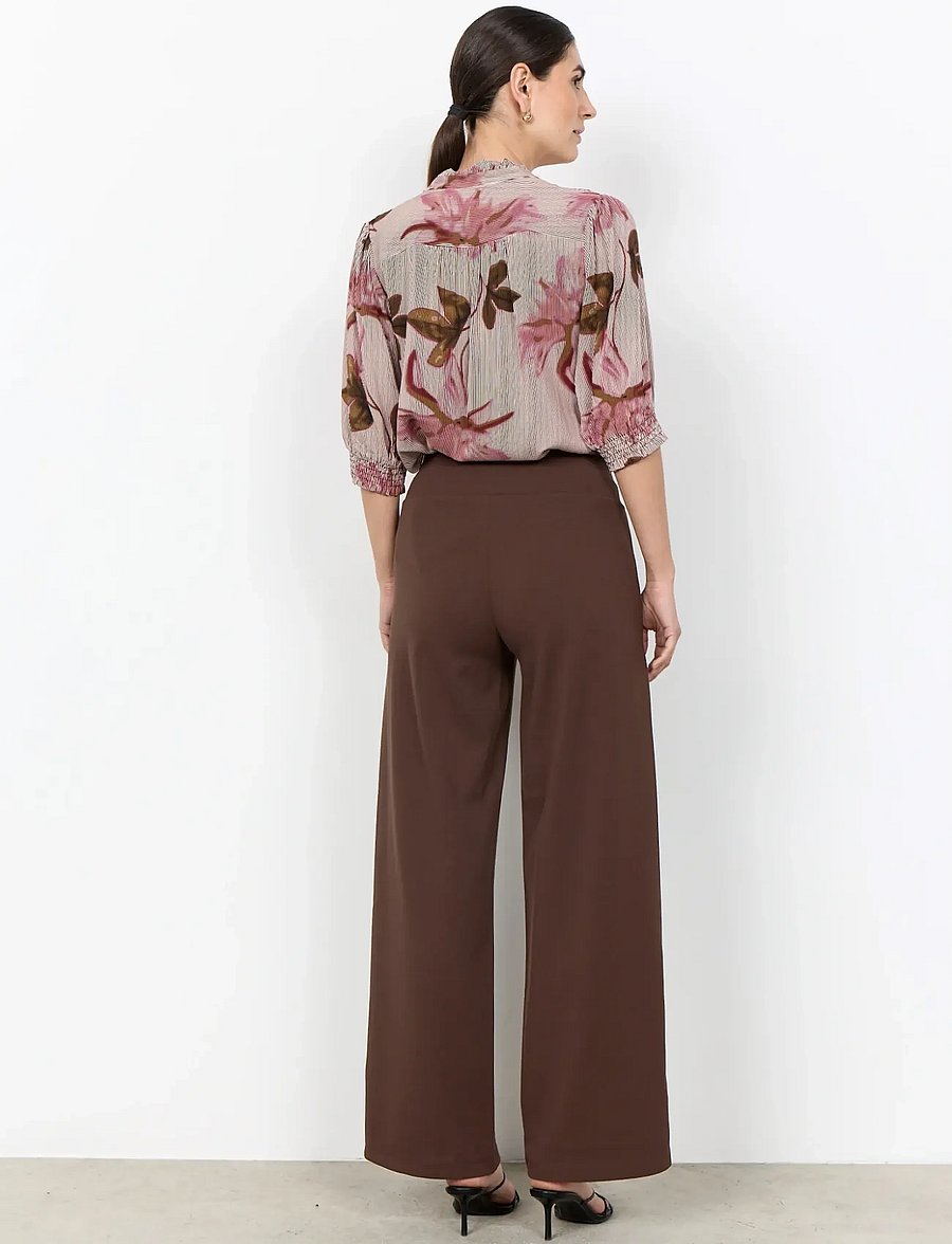 Soyaconcept - SC-SIHAM - hosen mit weitem bein - 8694 hot fudge - 3
