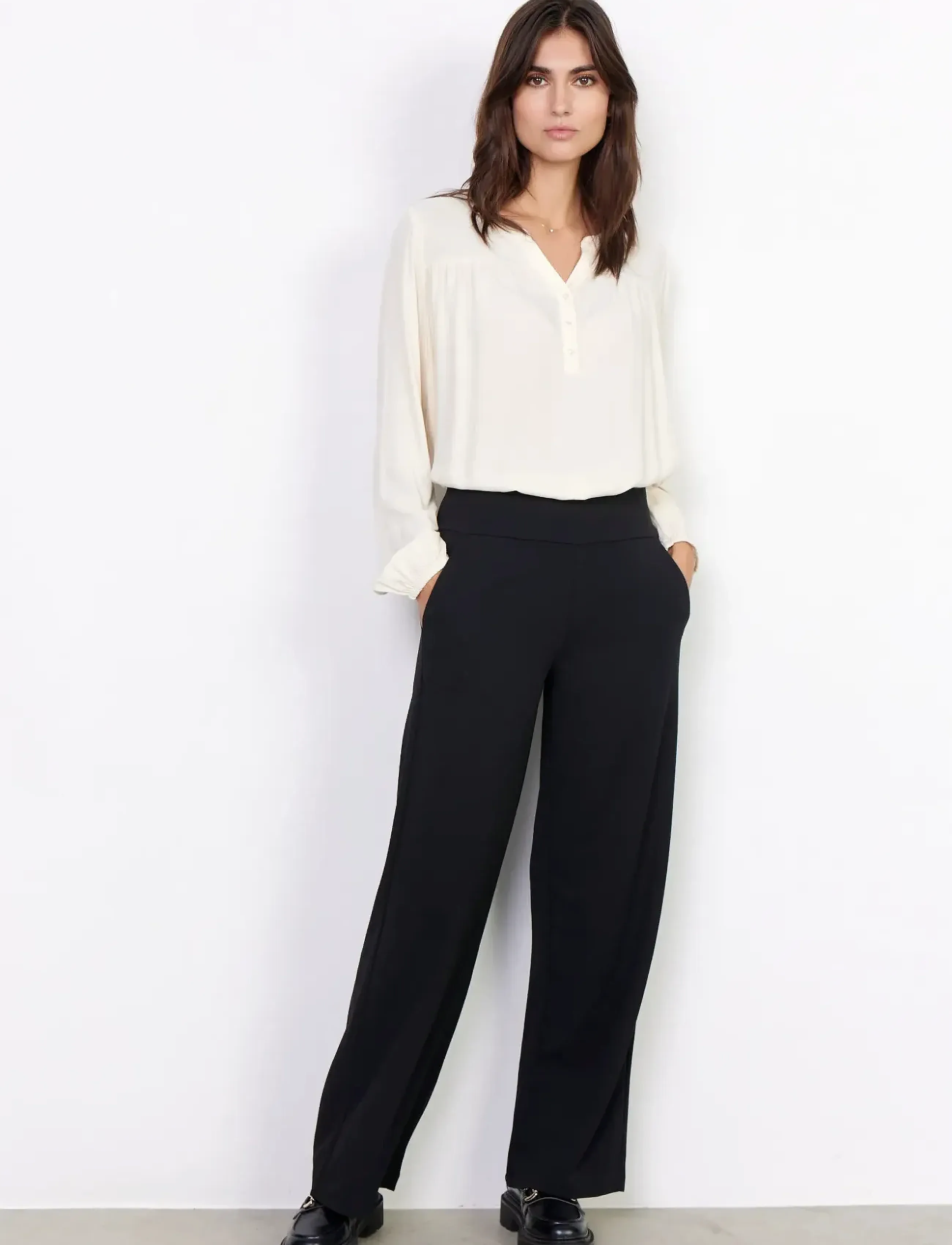 Soyaconcept SC-SIHAM - Hosen - BLACK / black