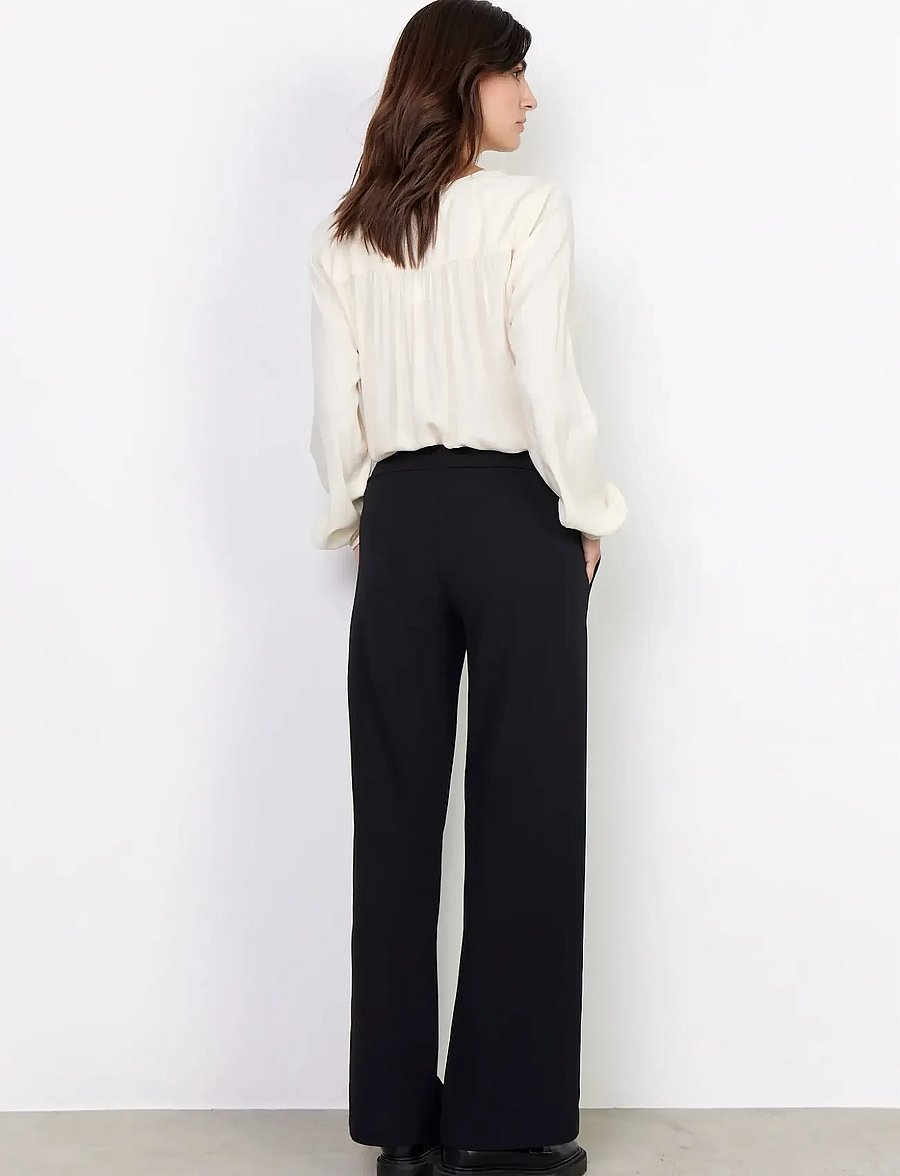 Soyaconcept - SC-SIHAM - buxur með víðum skálmum - black - 3