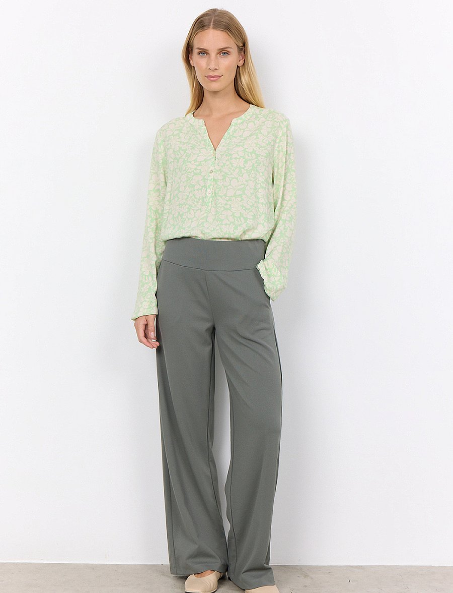 Soyaconcept - SC-SIHAM - wide leg trousers - misty - 0