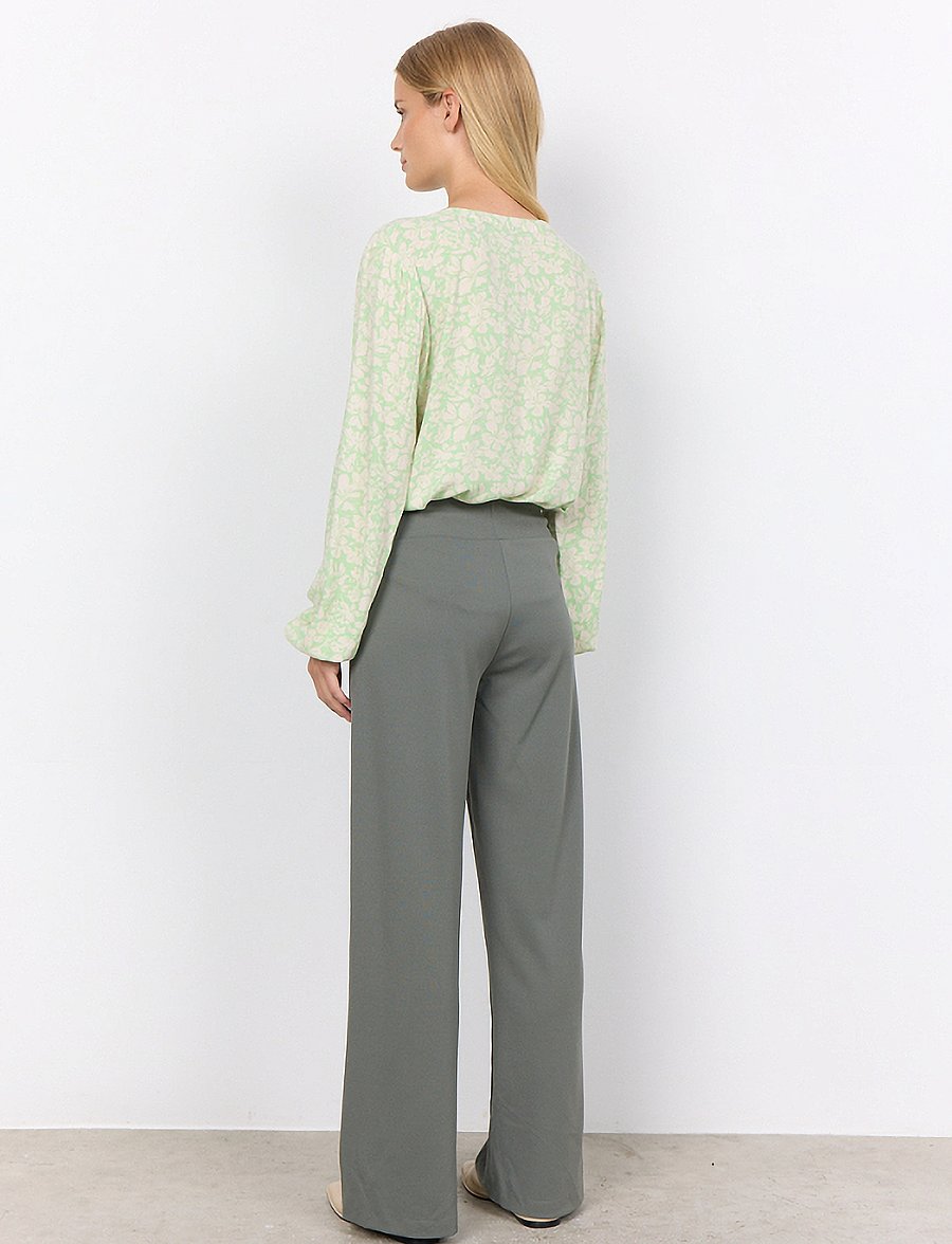 Soyaconcept - SC-SIHAM - wide leg trousers - misty - 4